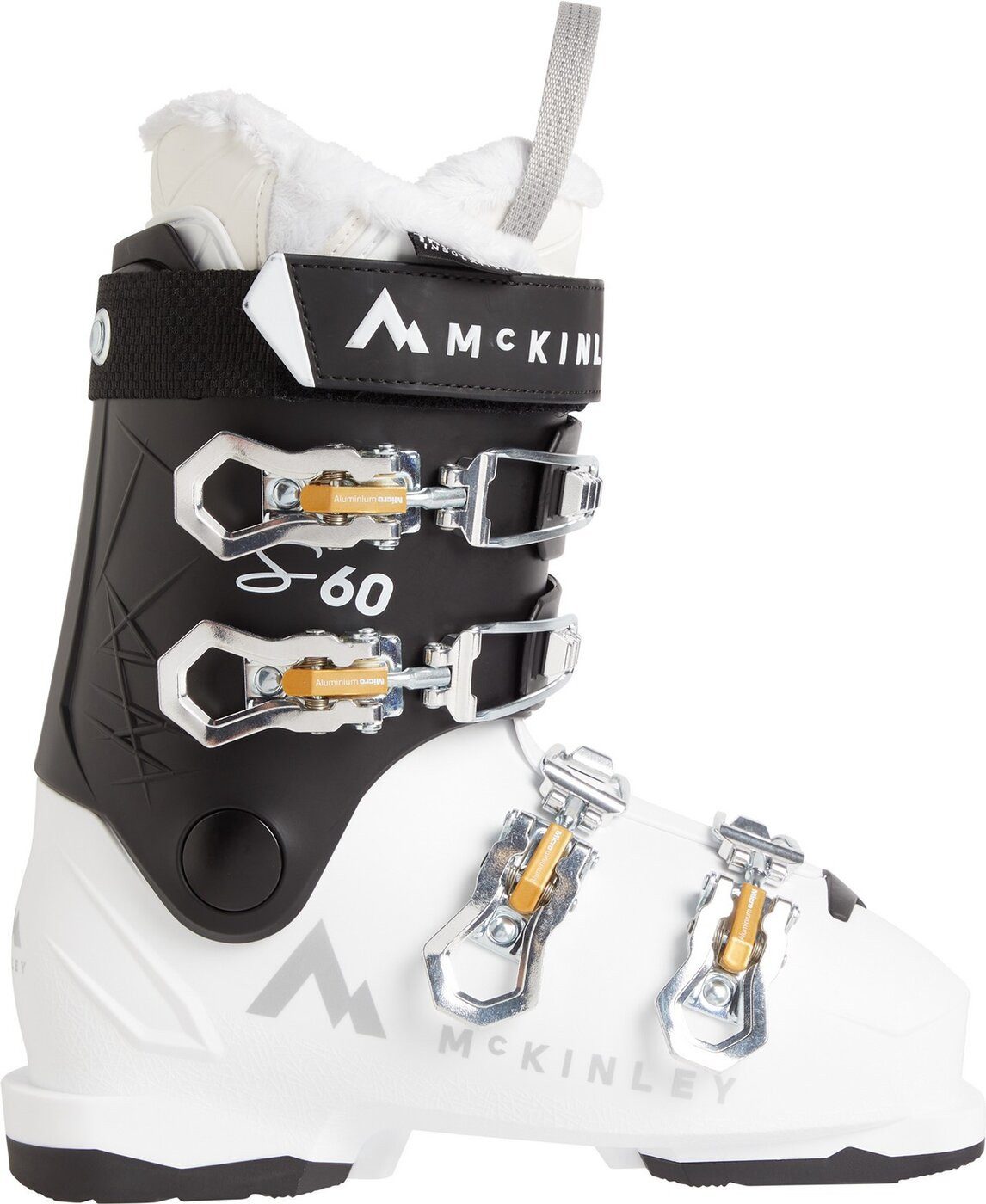 McKINLEY Da.-Skistiefel Safine Pearl 60 WHITE/BLACK Skischuh