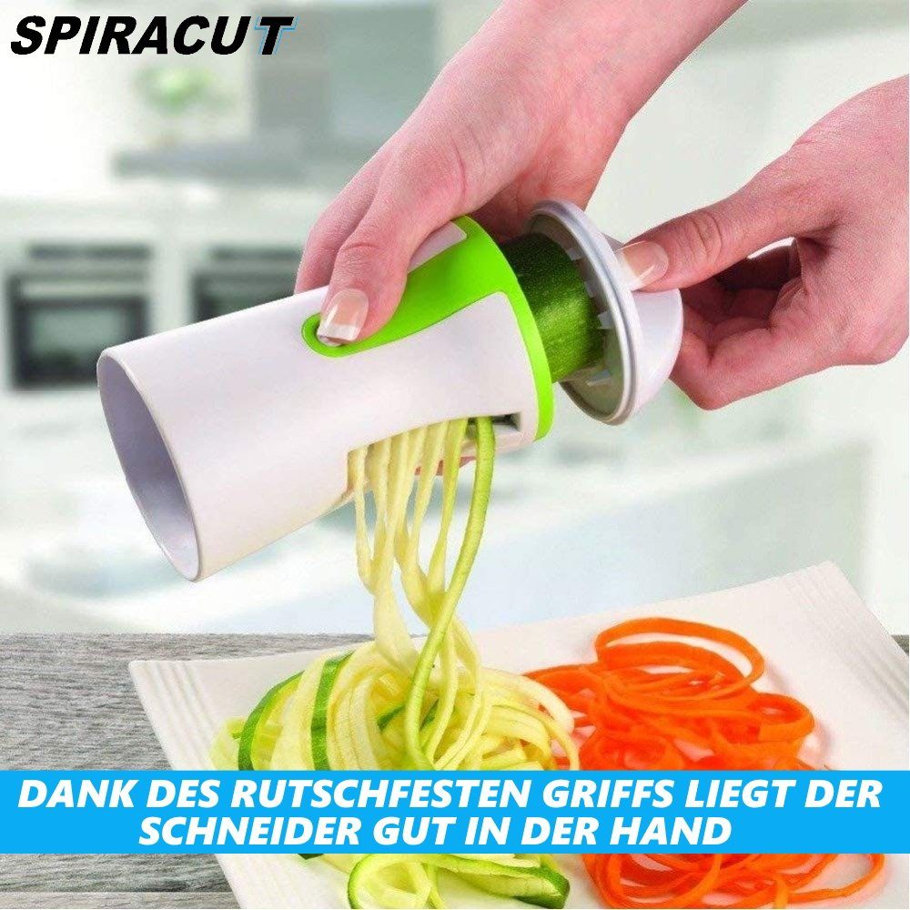 MAVURA Hobel Gemüseschäler SPIRACUT Spiralschneider Spiralschneider Zoodle Gemüseschneider Gemüsehobel Schneider Gemüsespaghetti, Schäler Julienne Gemüse