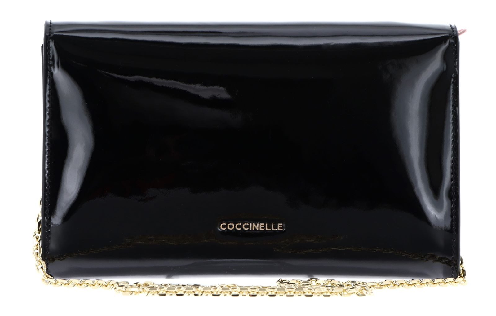 COCCINELLE Clutch 2Nite Patent Clutch, aus echtem Rindsleder