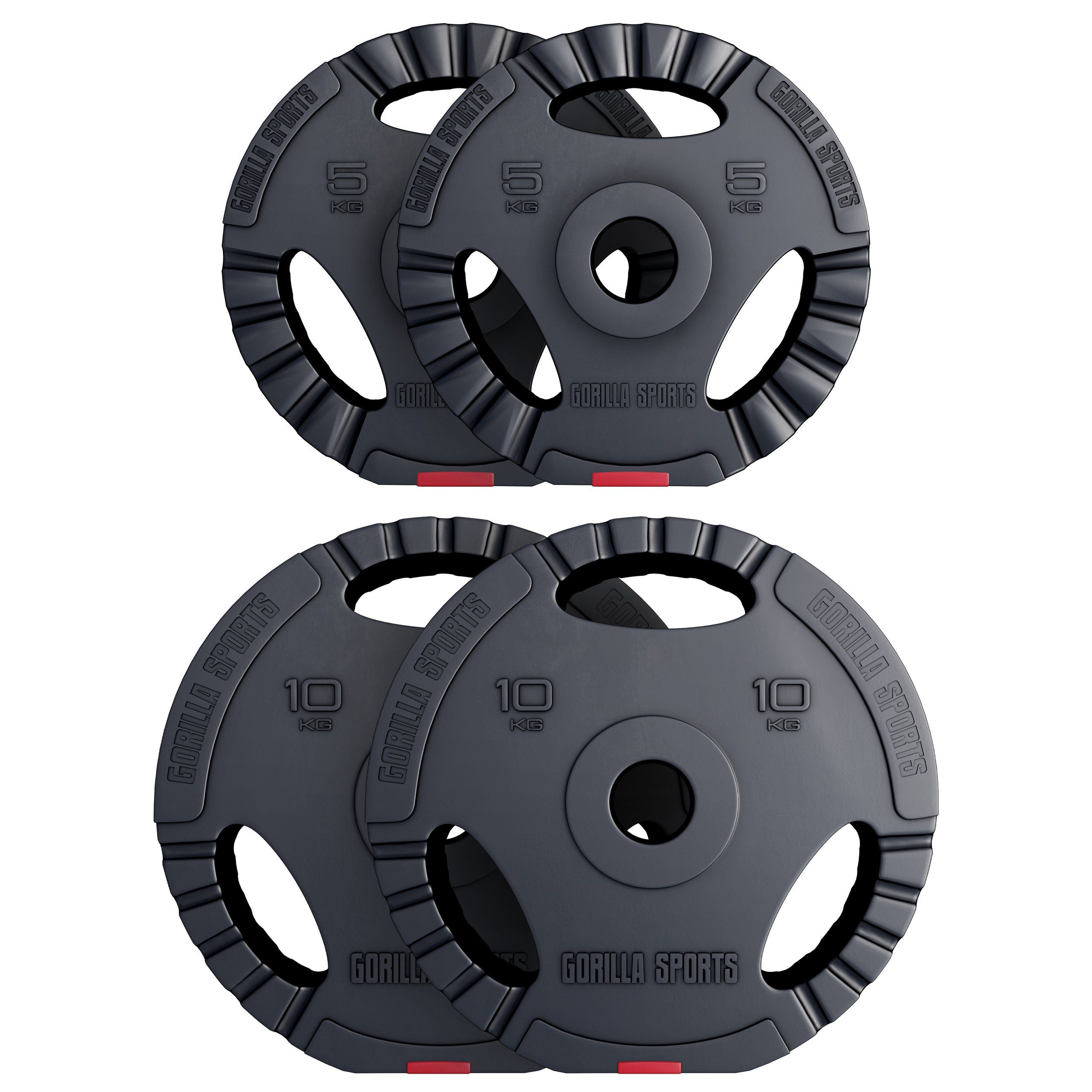 Hantelscheiben 1,25kg, 2,5kg, 5kg, 10kg, 15kg, 30kg, 50mm - Olympia Gewichtsscheiben