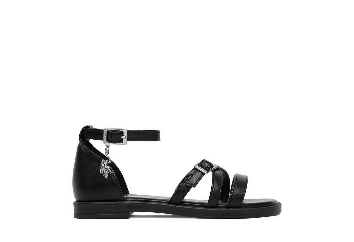 U.S. Polo Assn. US Polo Assn Sandalen Mädchen Schwarz Sandale