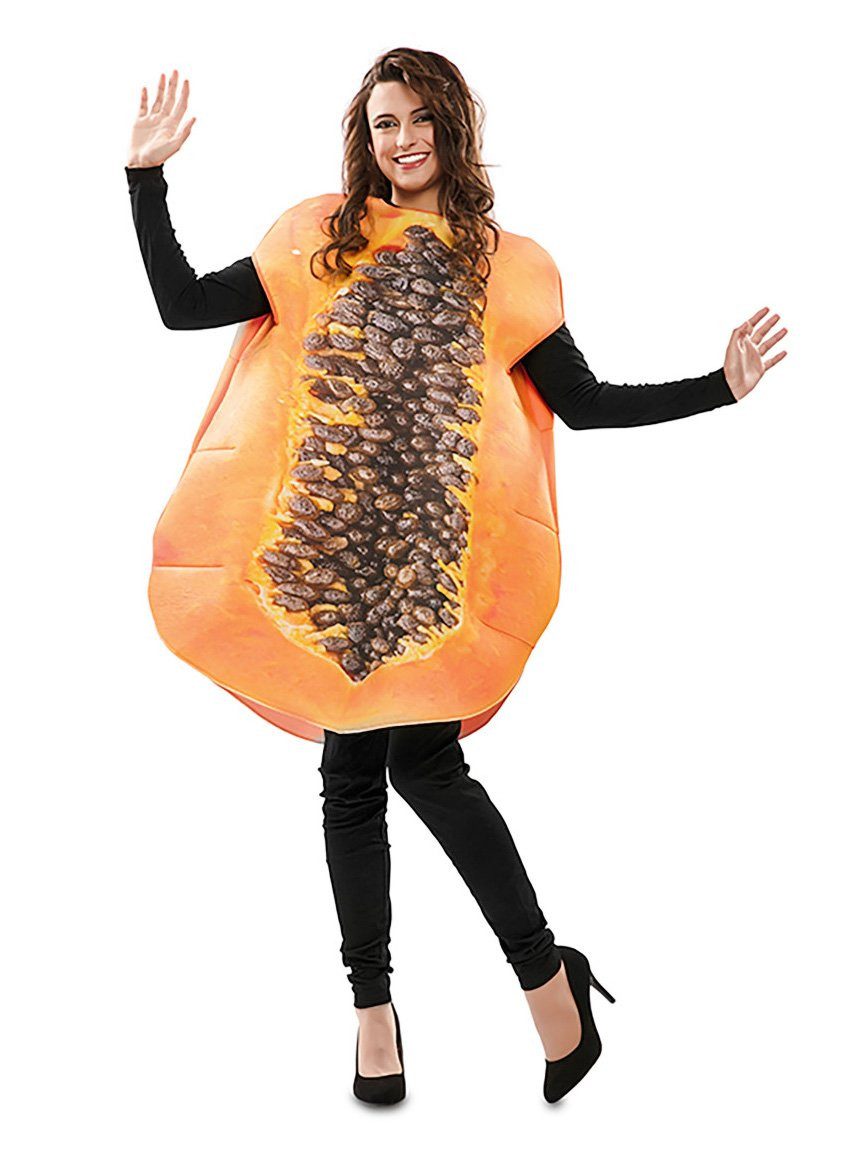 Metamorph Kostüm Papaya Kostüm, Frucht for fun: frisches Kostüm für Festival und Fasching
