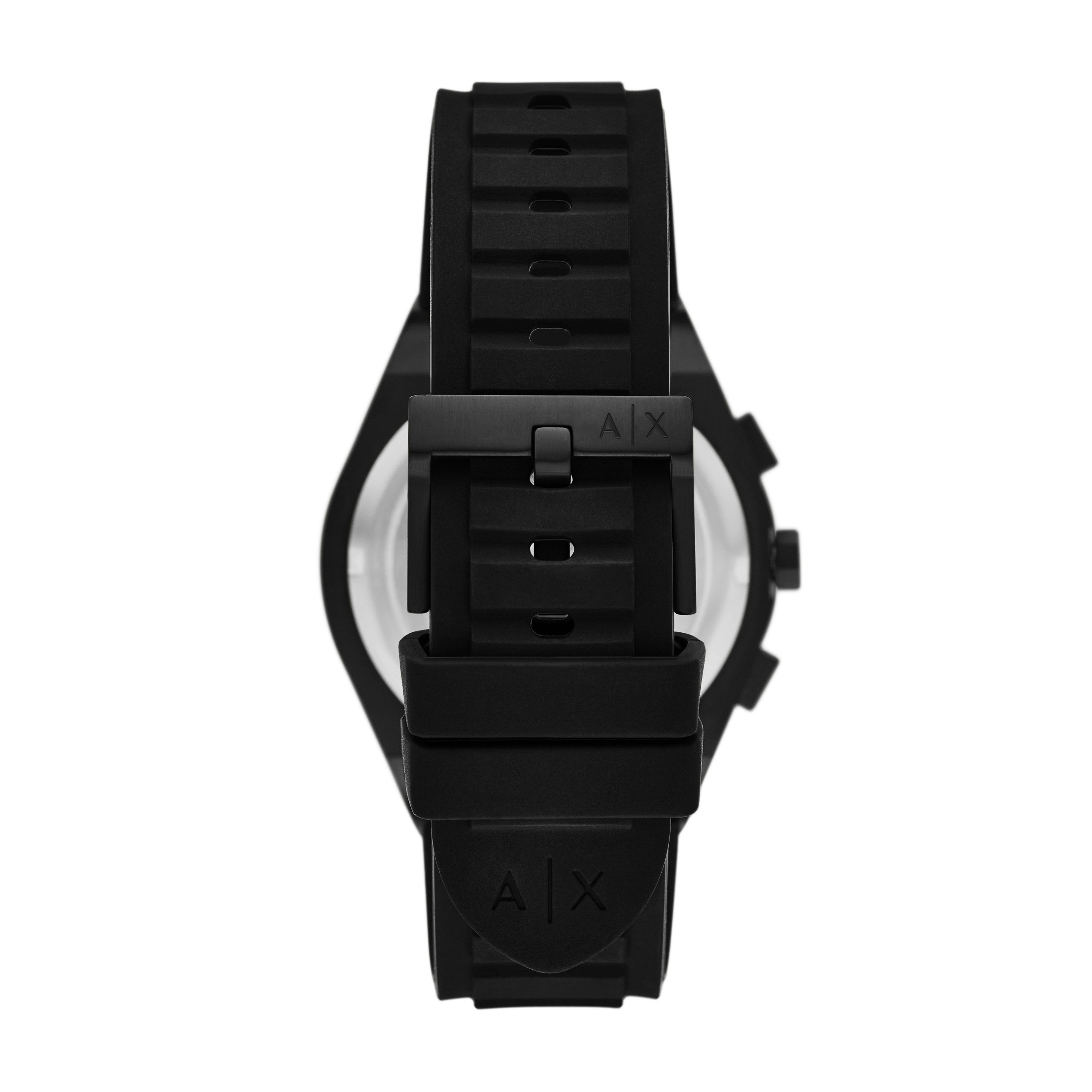 ARMANI EXCHANGE Chronograph SYNC AX4198, Quarzuhr, Armbanduhr, Herrenuhr, Silikonarmband, analog, Tag