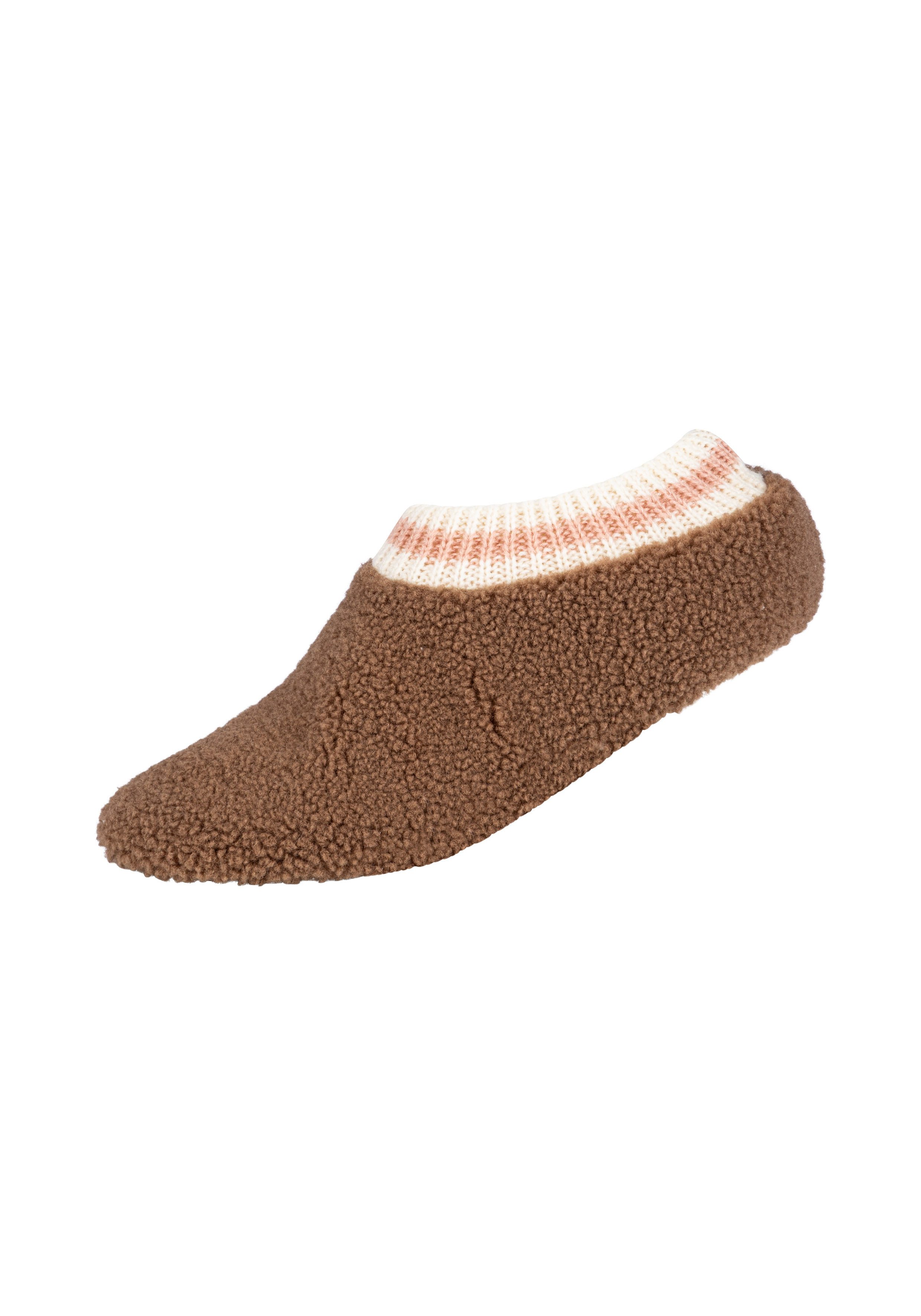 s.Oliver Socken Hausschuh-Socken, mit Teddy-Charakter