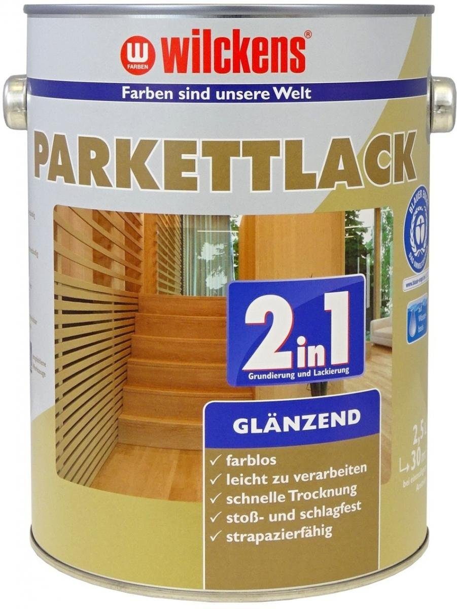 2,5 Glänzend und Treppen- Wilckens Liter Parkettlack Parkettlack Farben