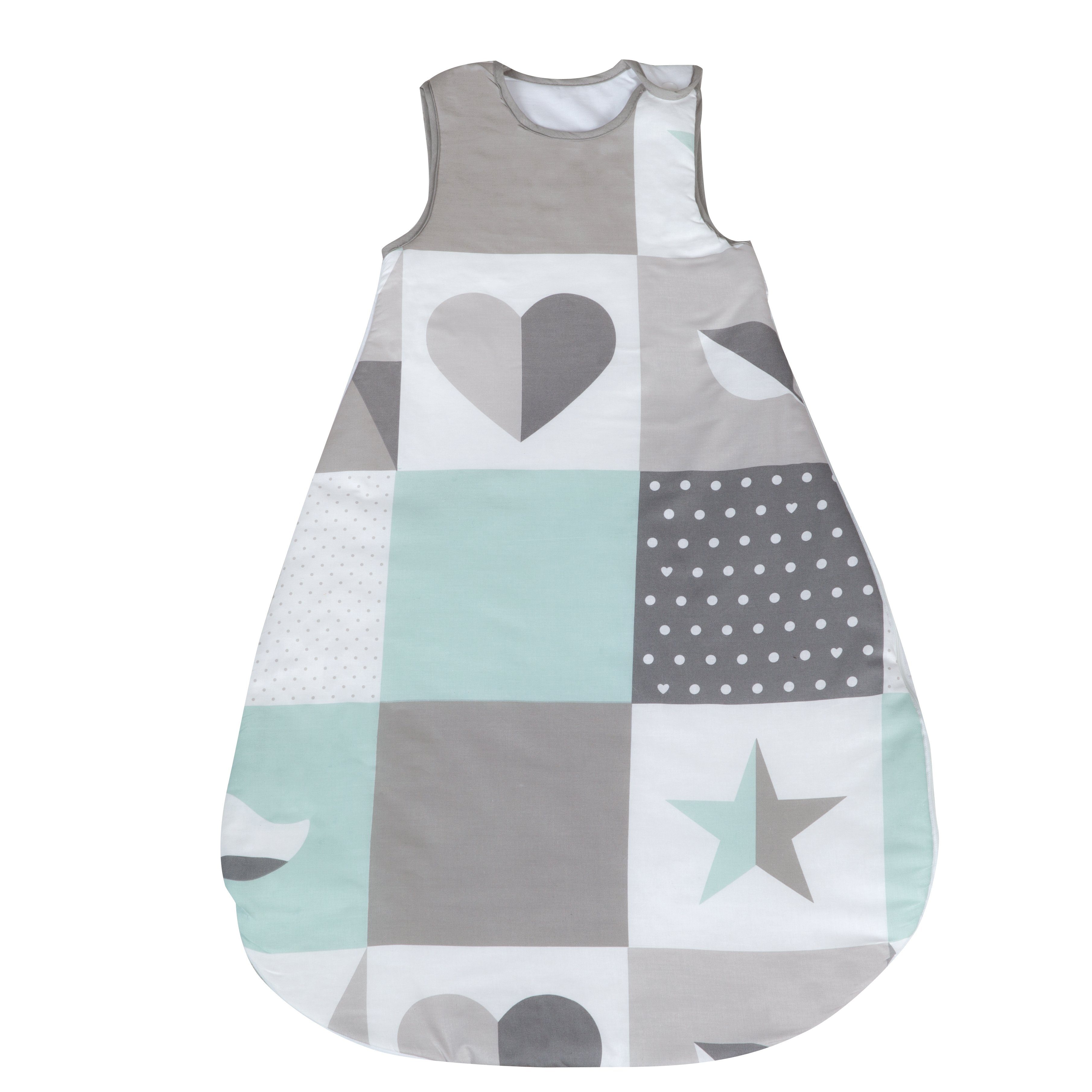 roba® Babyschlafsack aus atmungsaktiver Baumwolle, ganzjährig günstig online kaufen