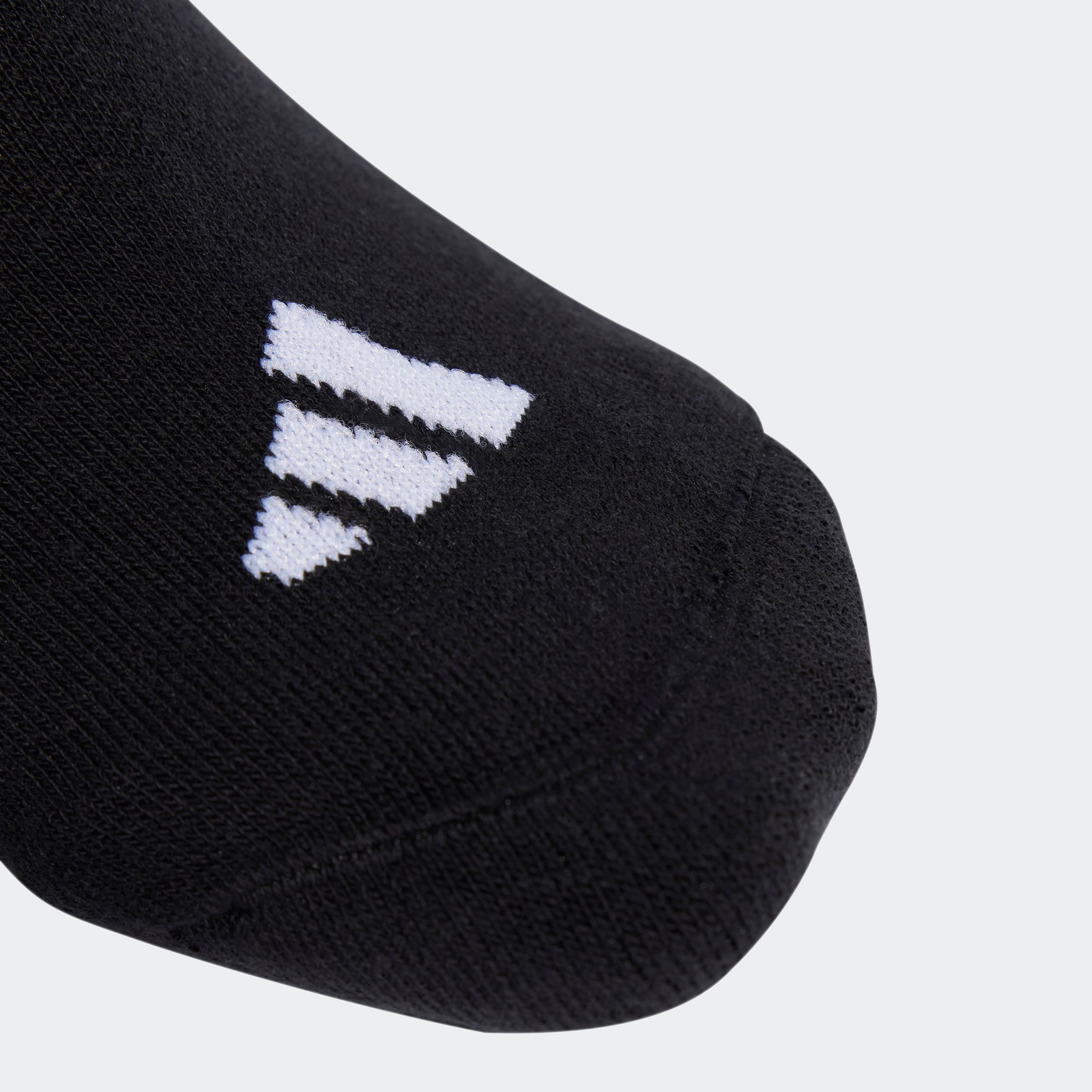 adidas Performance Funktionssocken LOGO, 3 PAAR (3-Paar) für Sport, mit Rippbündchen, aus weichem, stretchigem Baumwollmix