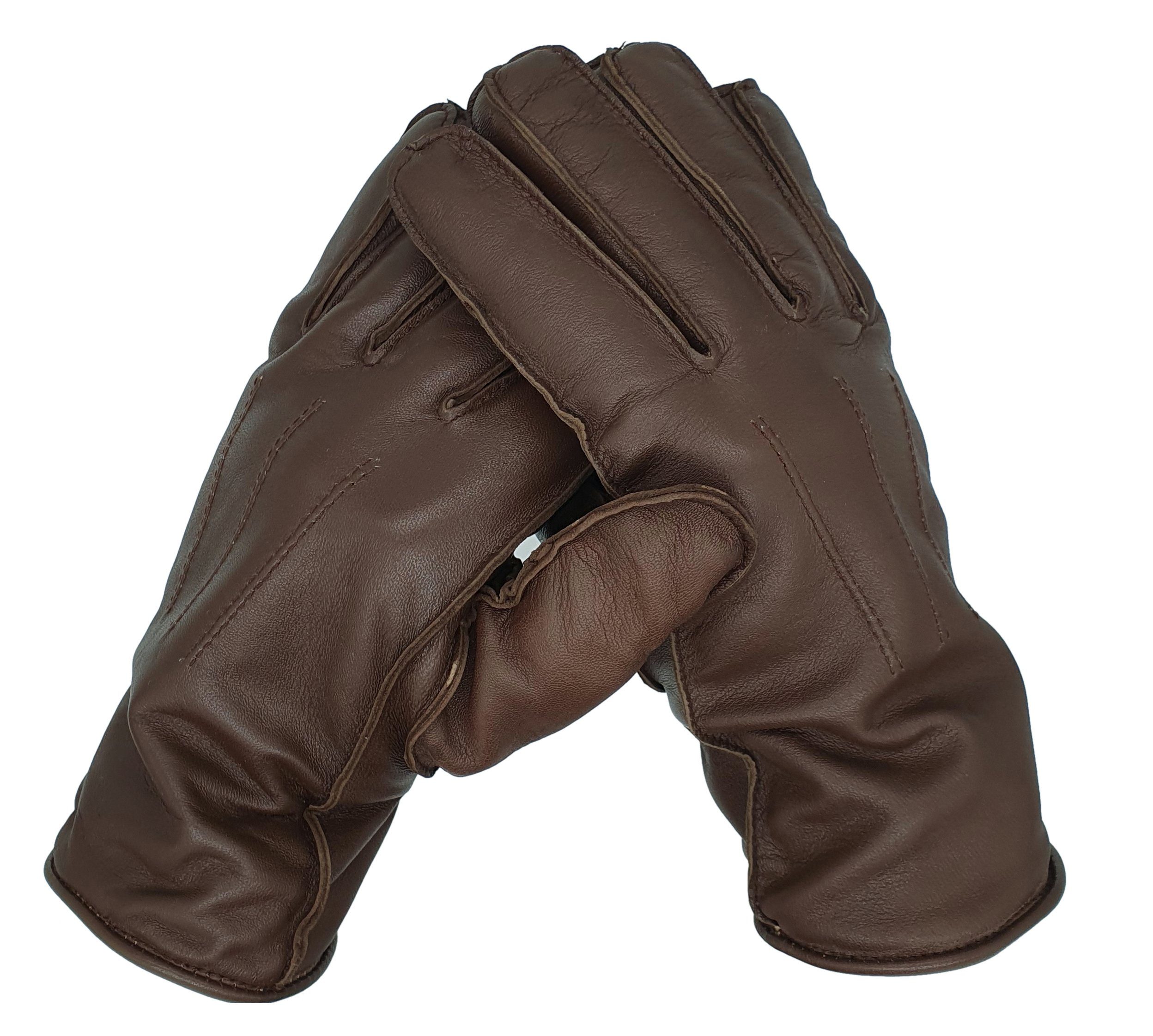 Lederhandschuhe Winter-Lederhandschuhe Herren aus 100% Schafs-Leder