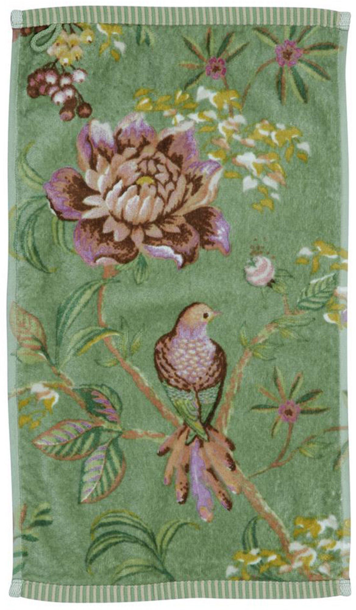 PiP Studio Gästehandtuch Gästetuch "Secret Garden", Velours, Velours Blumen günstig online kaufen