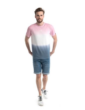 ROADSIGN australia T-Shirt Dipdye (1, 1-tlg) mit Rundhalsausschnitt & Aufdruck, 100 % Baumwolle