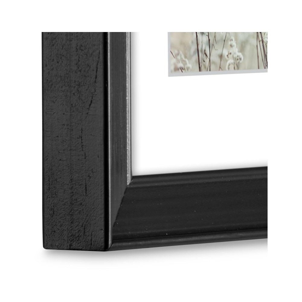 Hama Bilderrahmen Hama Holzrahmen Rise 15x20cm schwarz - Foto-Rahmen