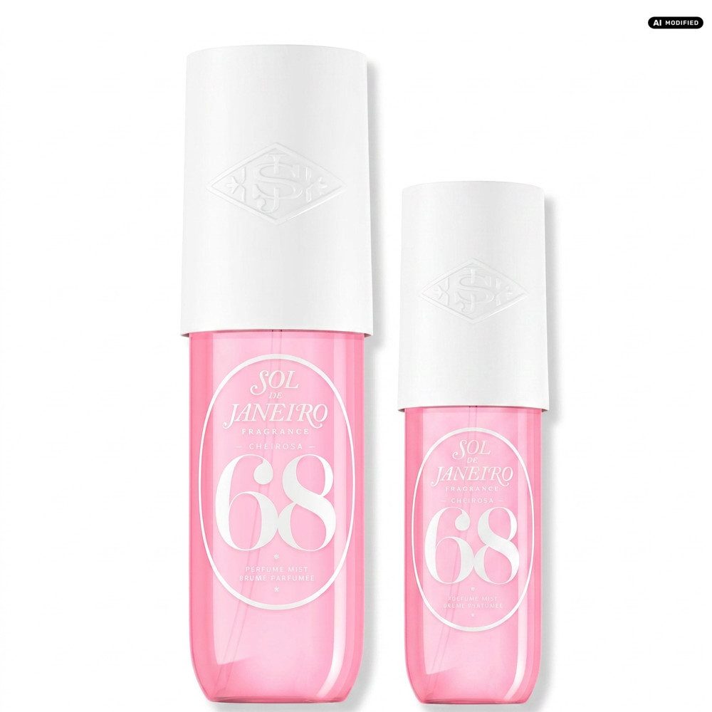 Sol de Janeiro Gesichts- und Körperspray Sol de Janeiro Cheirosa 68 Beija Flor Perfume Mist Duo, Praktisches Duft Duo für vielseitige Anwendung