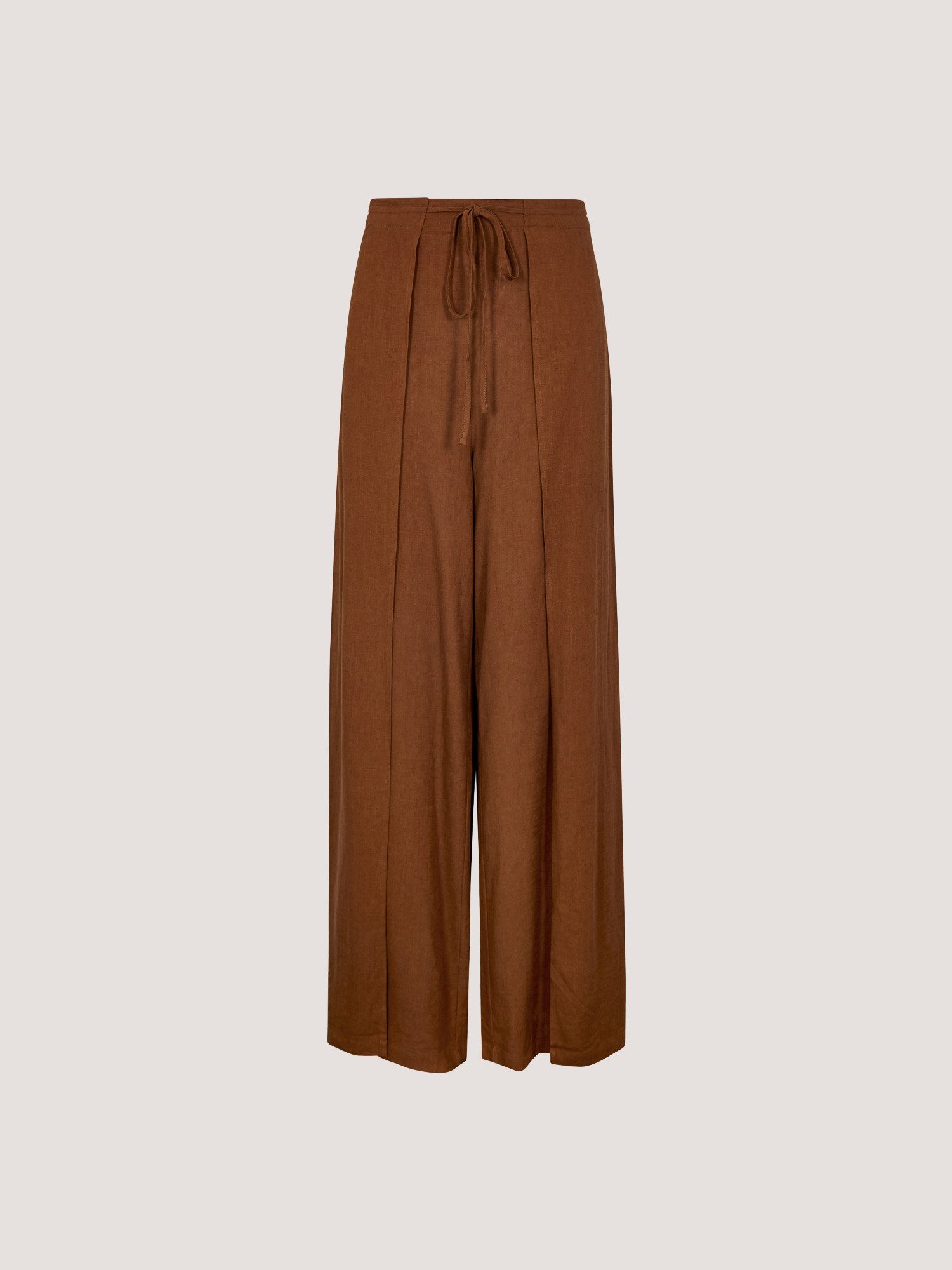 Palazzohose Wickelhose aus Leinenmischung