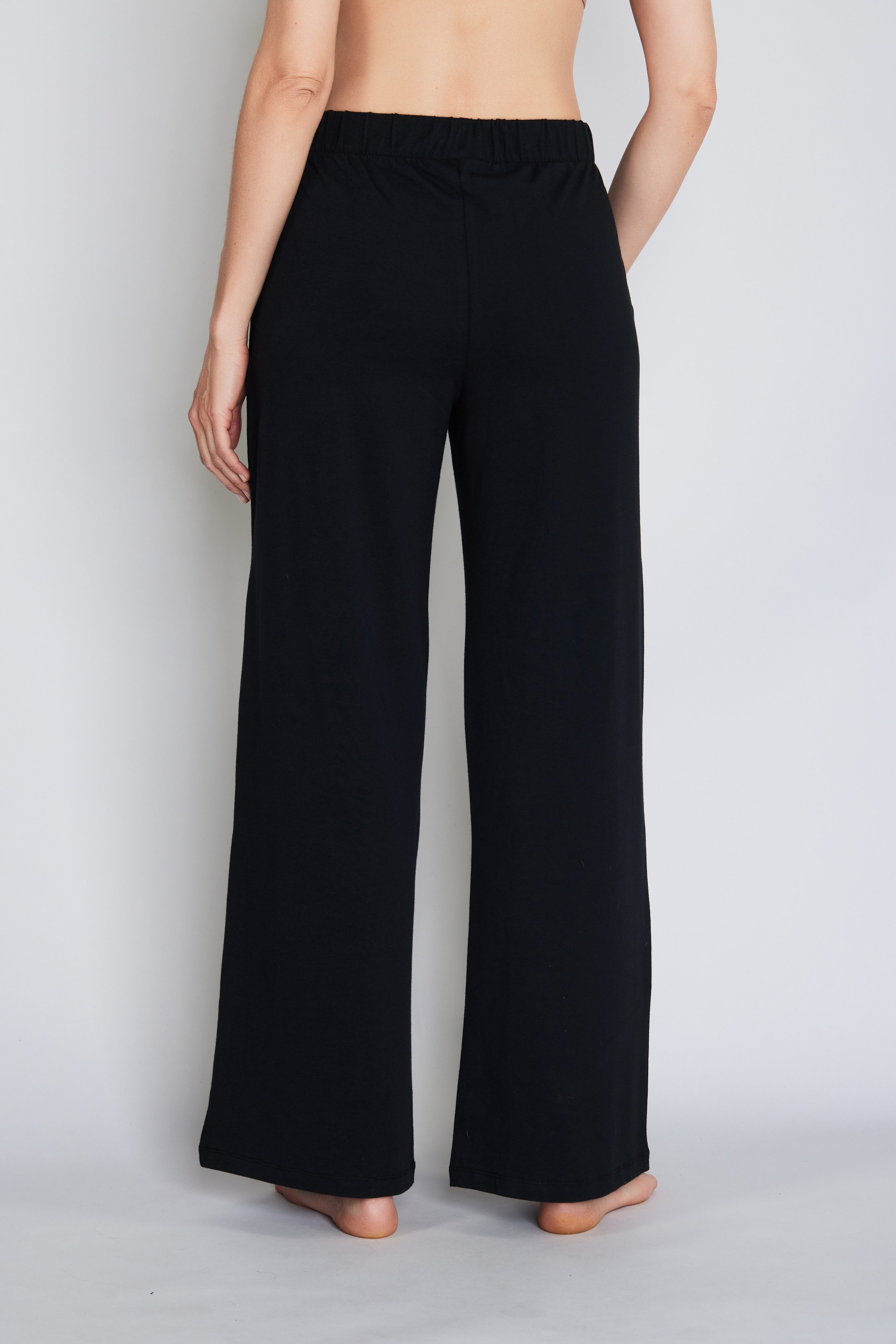 JOOP! Homewearhose Cosy mit elegantem High-Waist-Design