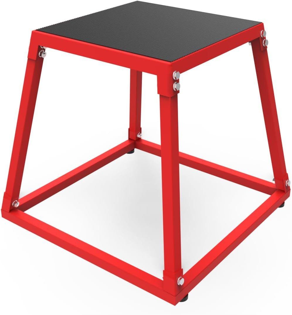 GarveeMore Balanceboard Plyometrische Jump Box, Sprungbox Balance Board Ständer