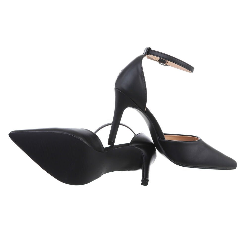 Ital-Design Damen Abendschuhe Elegant Schnürpumps Pfennig-/Stilettoabsatz günstig online kaufen