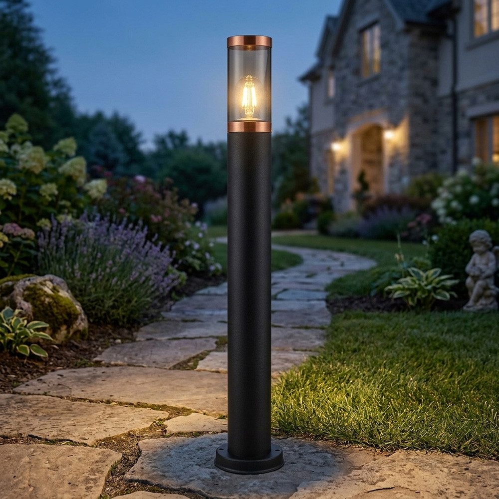 GLOBO LIGHTING Außen-Stehlampe, Leuchtmittel nicht inklusive, Stehlampe Garten Außen Aussenlampe Stehleuchte