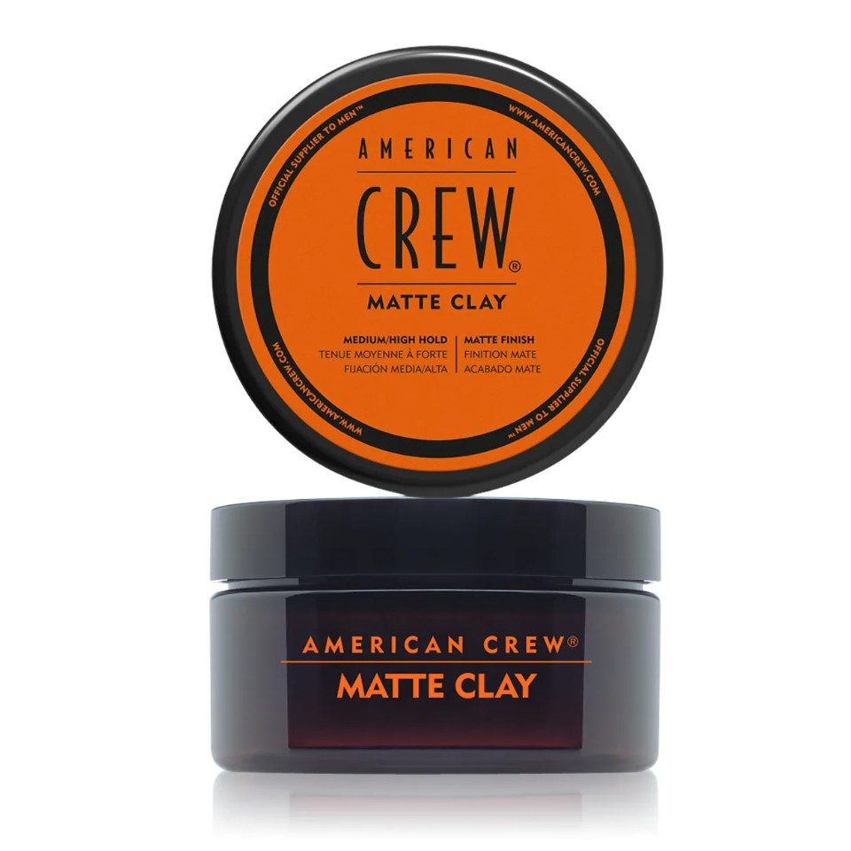 American Crew Haarpomade Matte Clay 85 g, Styling Clay mit mittlerem bis starkem Halt & mattem Finish