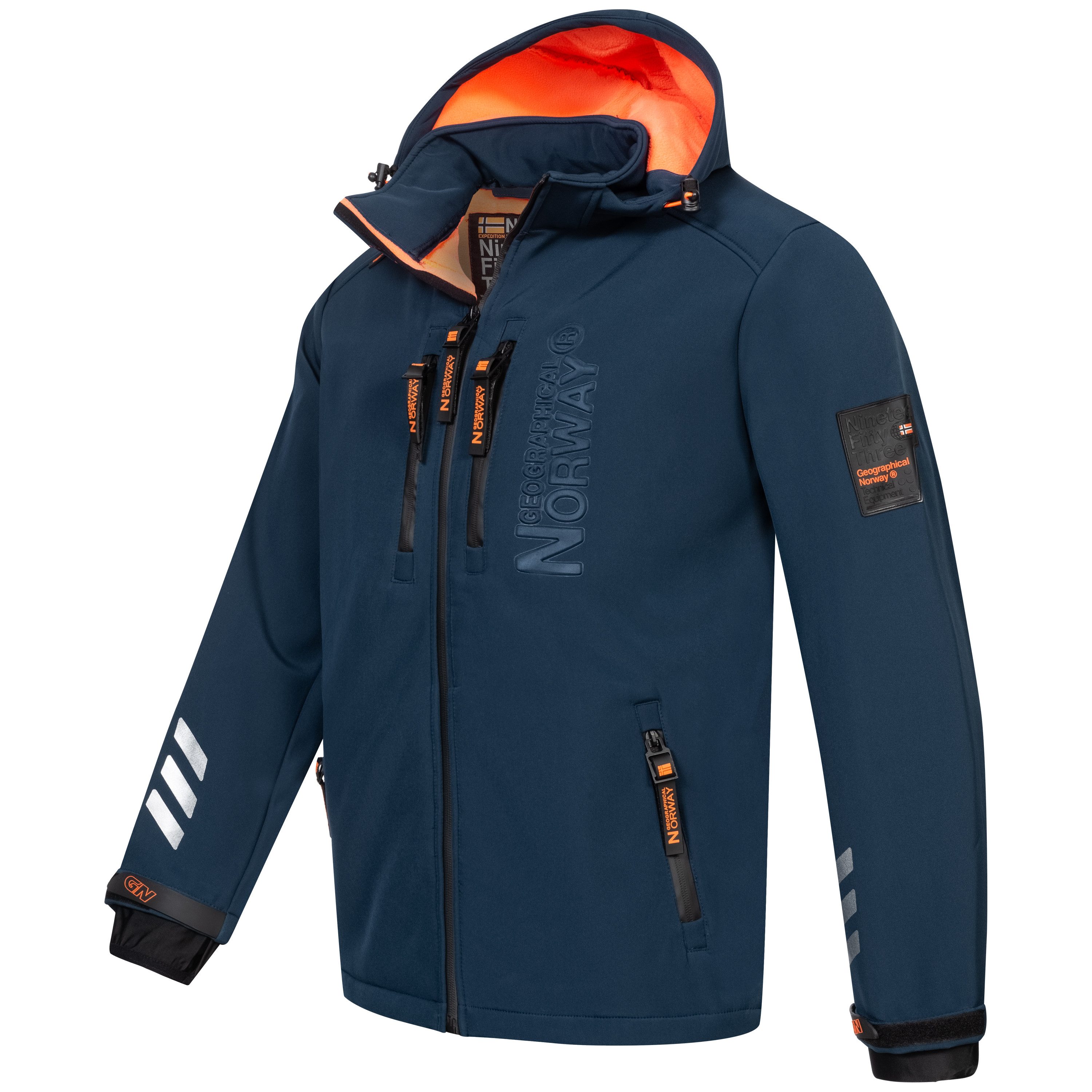 Geographical Norway Softshelljacke Herren Jacke Herbst Winter Regen Übergan günstig online kaufen