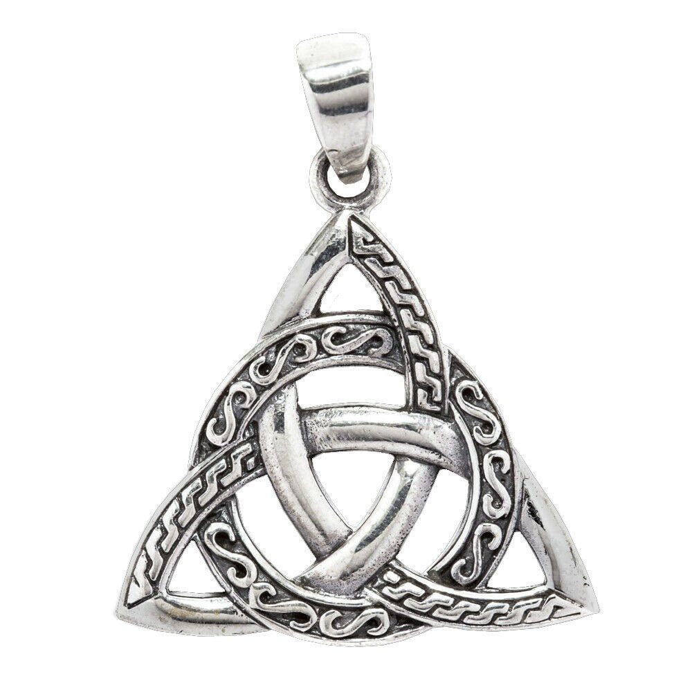 Kettenanhänger Knotenmuster Schmuck Anhänger 925er Silber Celtic Kelten Schmuck