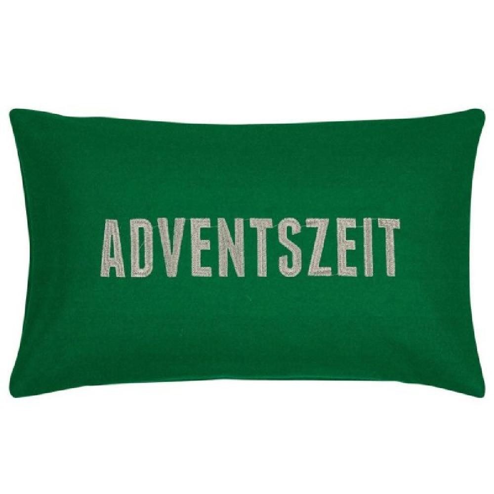 PAD Подушкиhülle Подушкиhülle Team Santa Adventszeit Grün Grau (30x50cm)