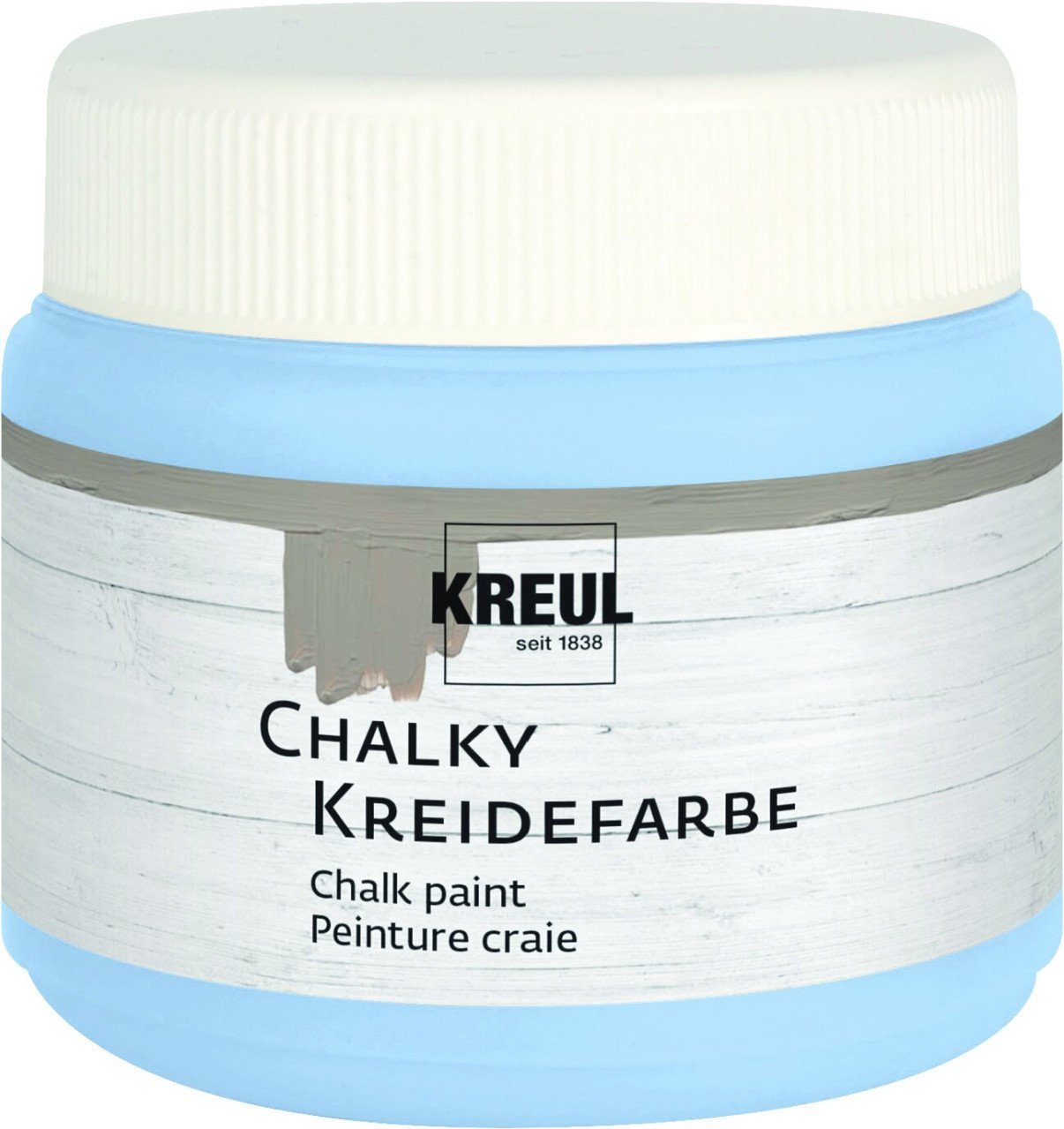 Bastelfarbe Kreul Chalky Kreidefarbe Vintage Blue 150 ml