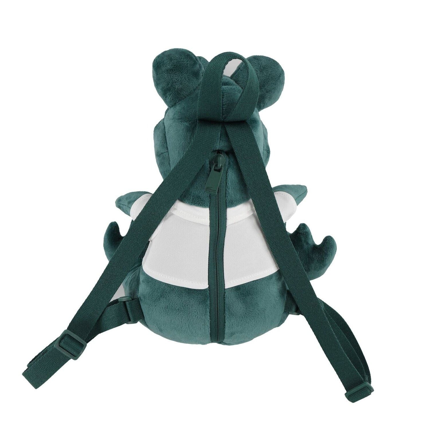 Lacoste Rucksack Lacoste Plüsch-Krokodil Rucksack für Kinder – Grün
