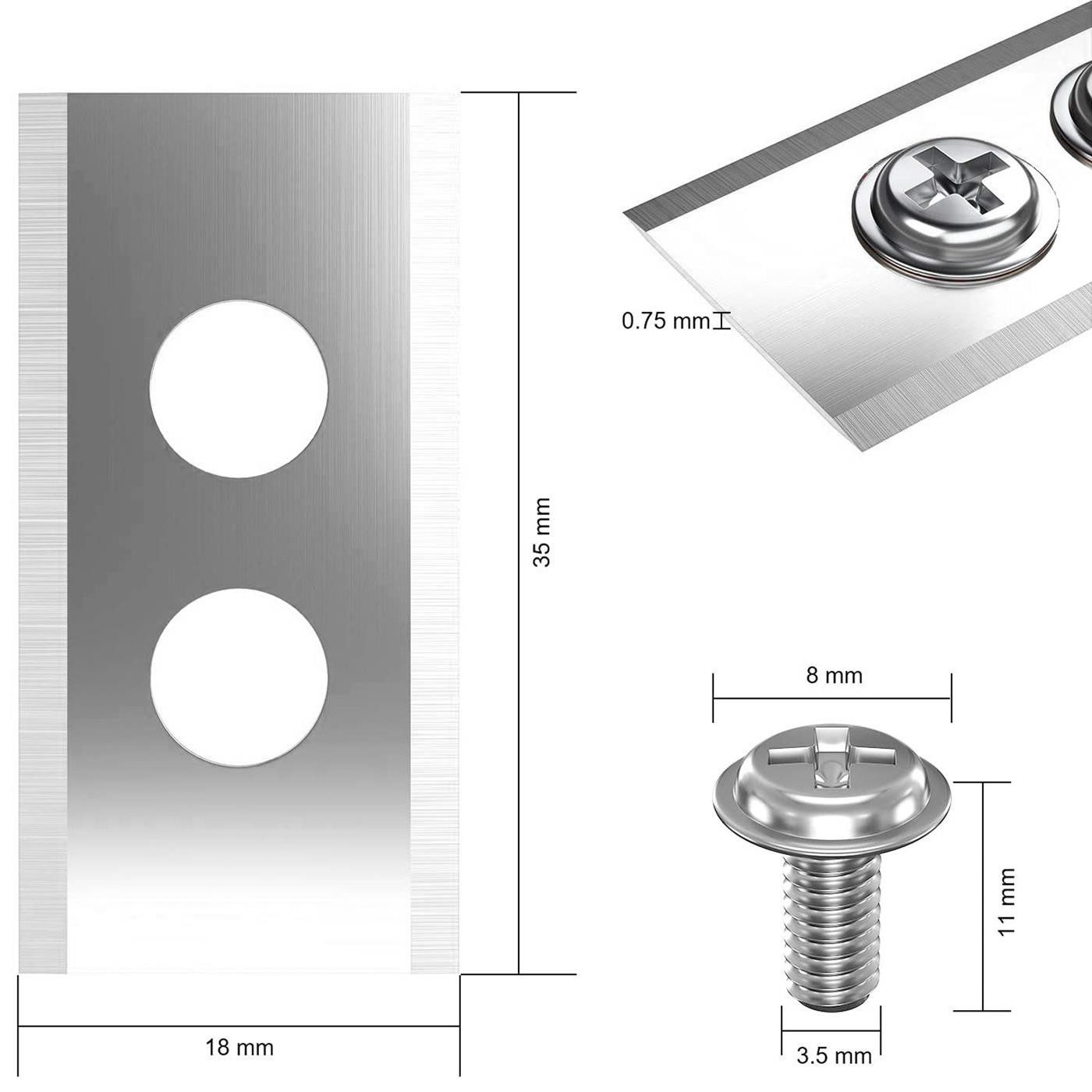 VERCO Mährobotermesser für Worx Mähme...