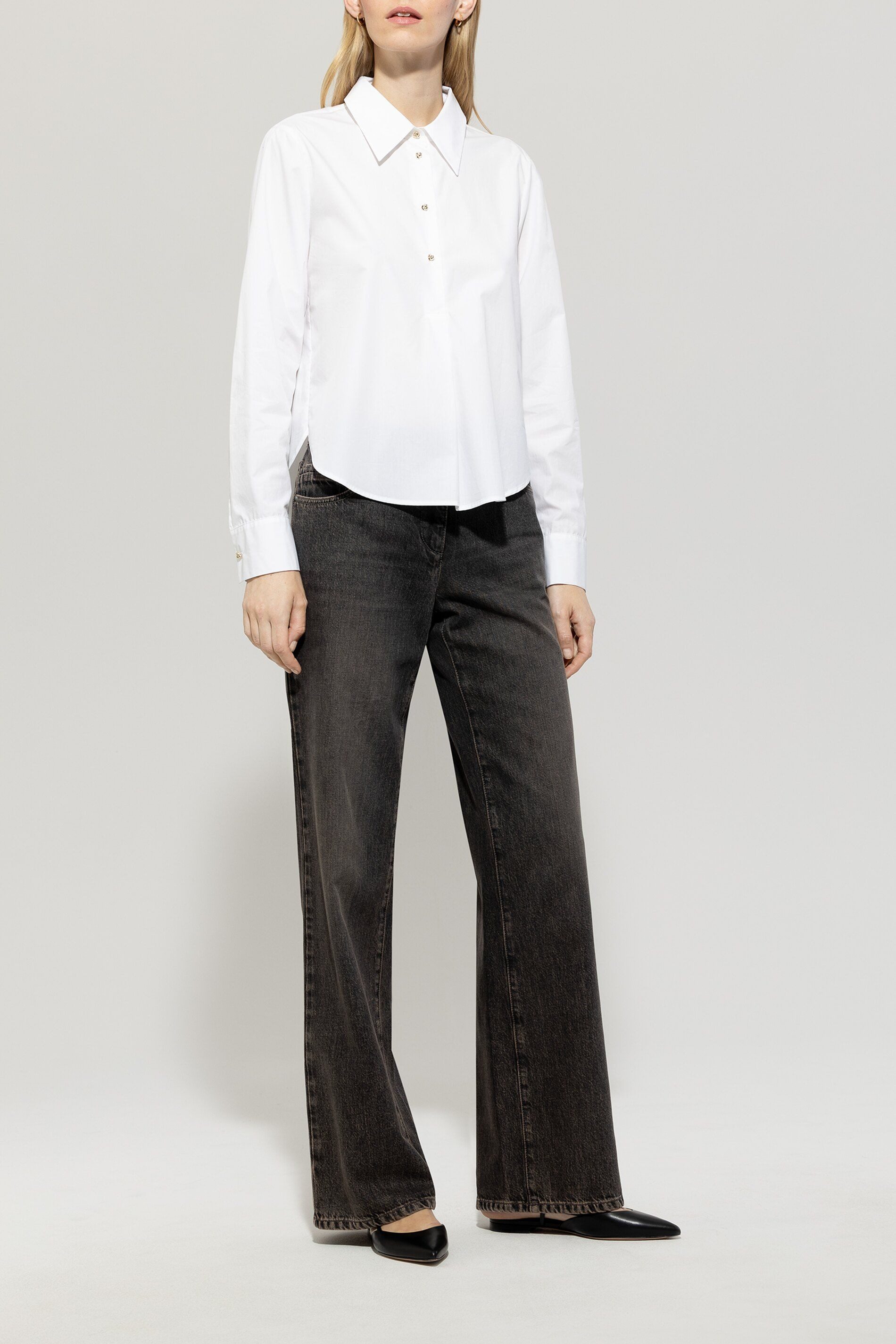 Luisa Cerano Langarmbluse