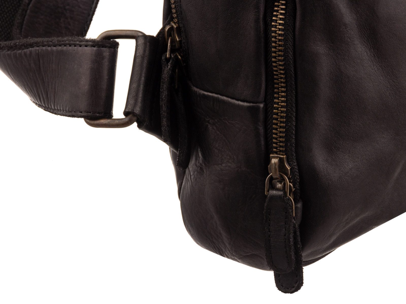 HARBOUR 2nd Umhängetasche UP13126 Sling Bag Style PHOENIX Umhängetasche (ein Stück, 1-tlg., ca. B/H/T 22/41/2 cm), Leder
