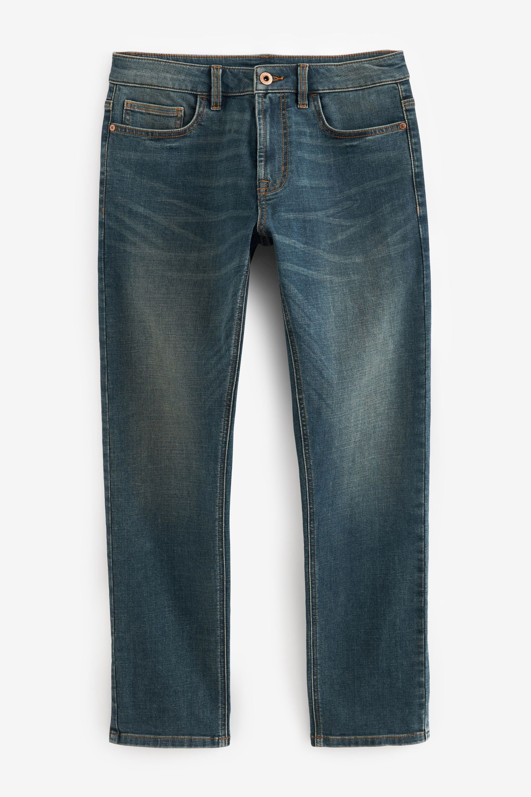 Next Slim-fit-Jeans Tint Jeans Slim Blue Vintage - (1-tlg) Motionflex