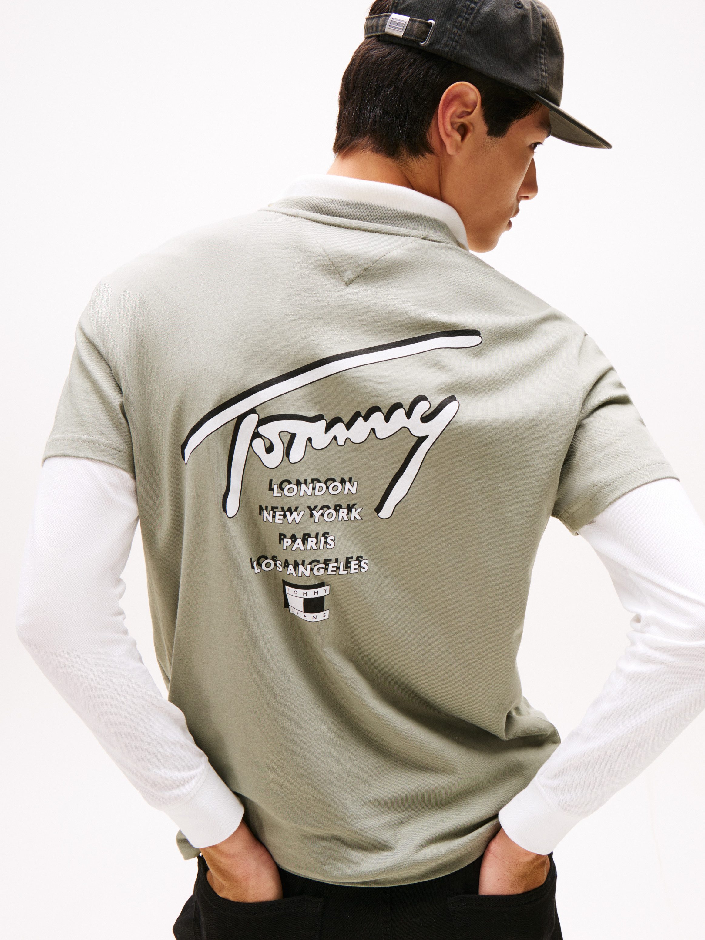 Tommy Jeans T-Shirt TJM SIGN CITY günstig online kaufen