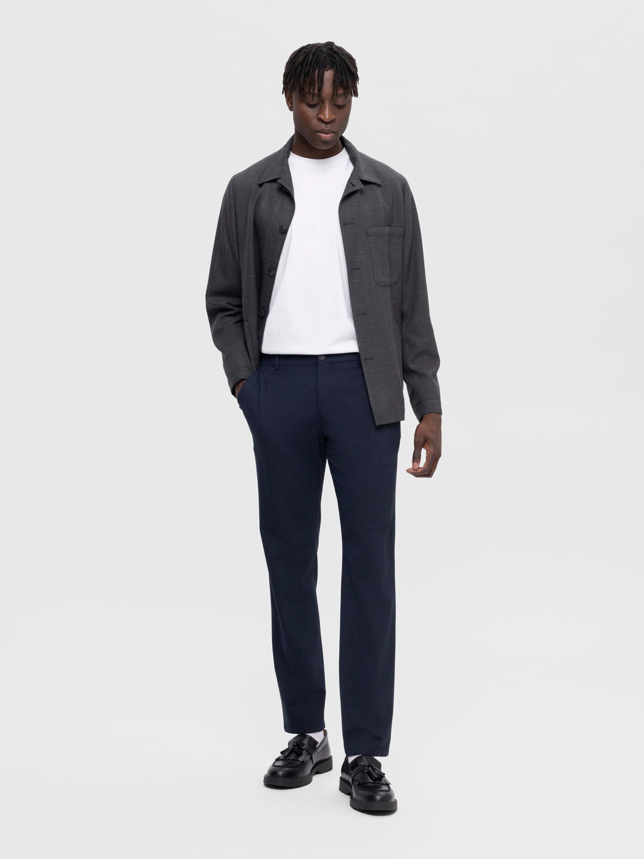 Selected Chinohose SLHRobert (1-tlg)