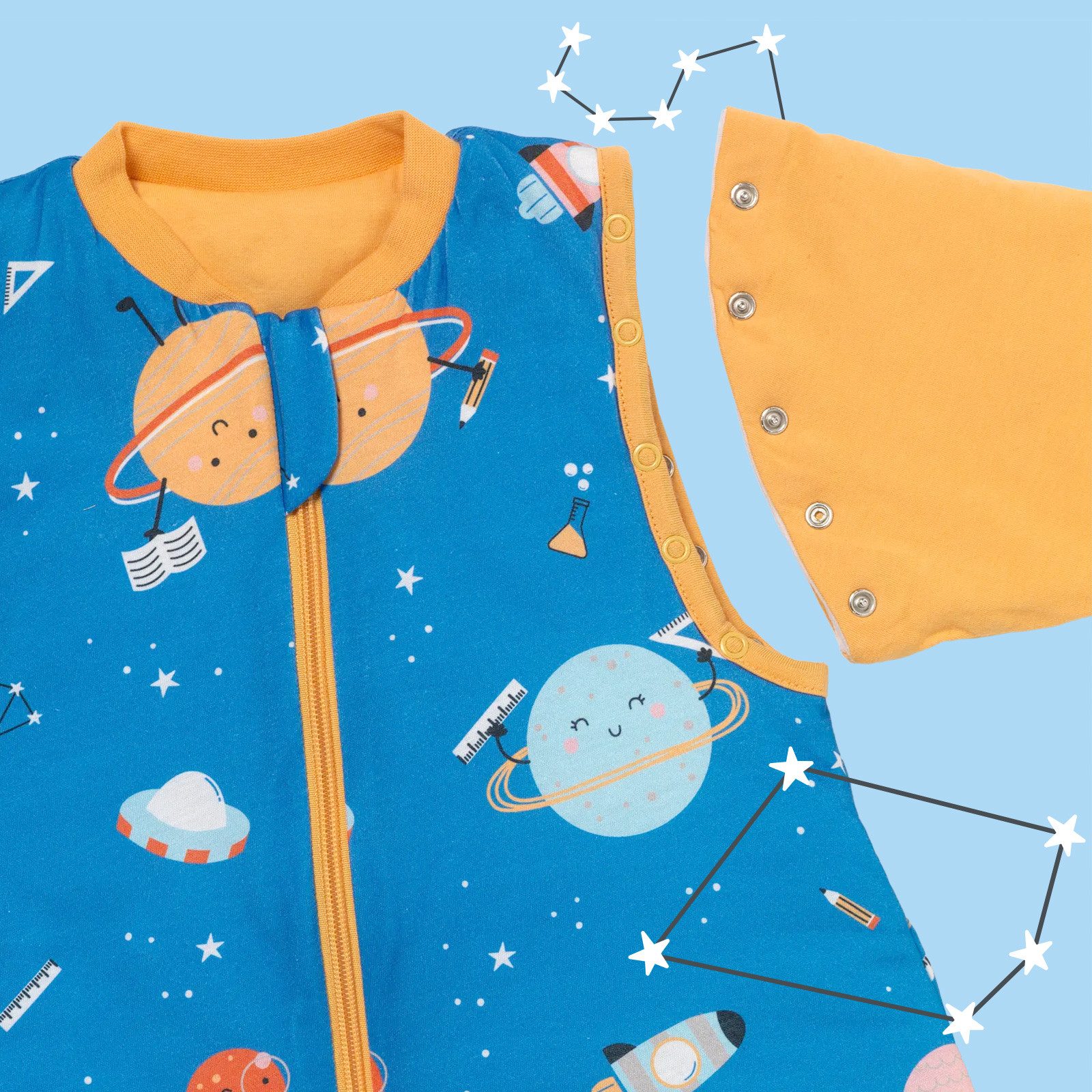 Schlummersack Kinderschlafsack Babyschlafsack, 2.5 Tog OEKO-TEX zertifizier günstig online kaufen