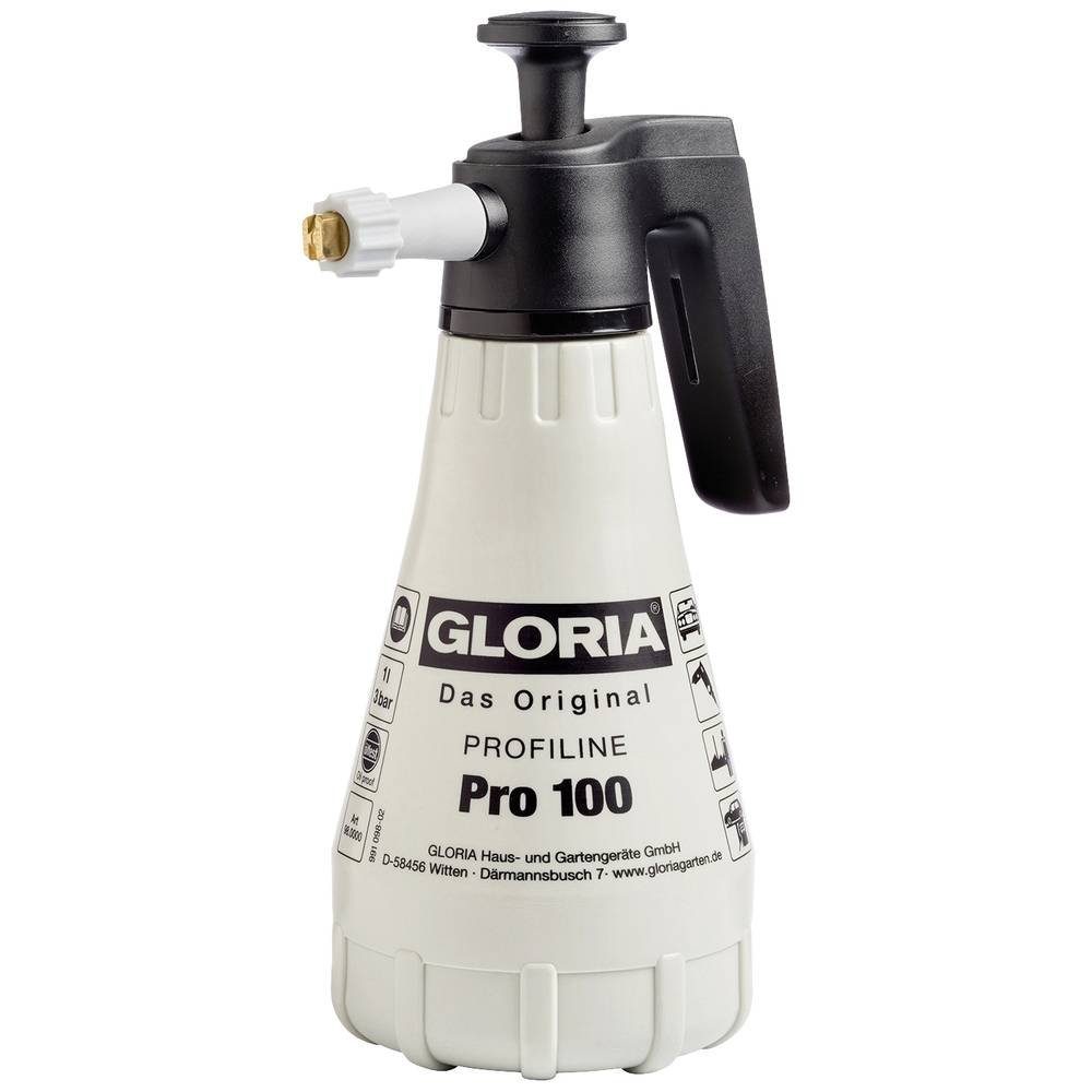 Drucksprühgerät GLORIA Drucksprüher 1 L Sprühflasche mit