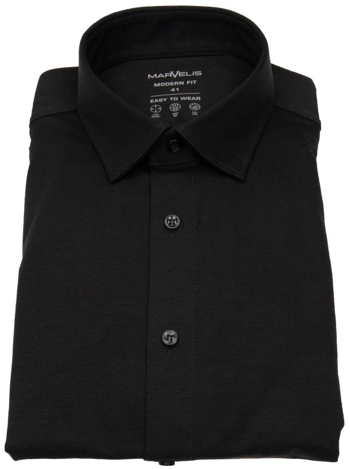 MARVELIS Businesshemd Modern Fit leicht tailliert günstig online kaufen