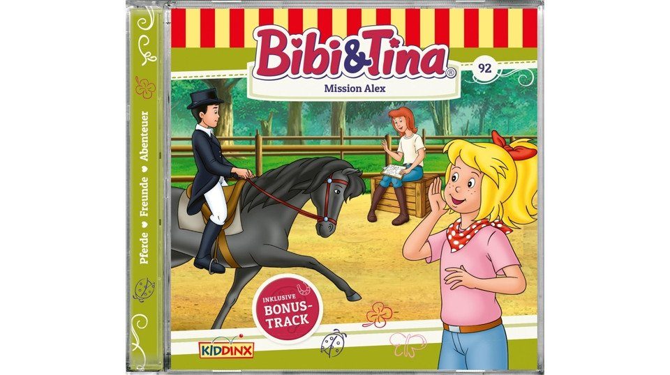 Hörspiel-CD Bibi und Tina 092 - Mission Alex