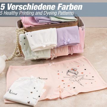 LOREZA Panty 10 Mädchen Pantys Baumwolle - Princess (Spar-Packung, 10-St)