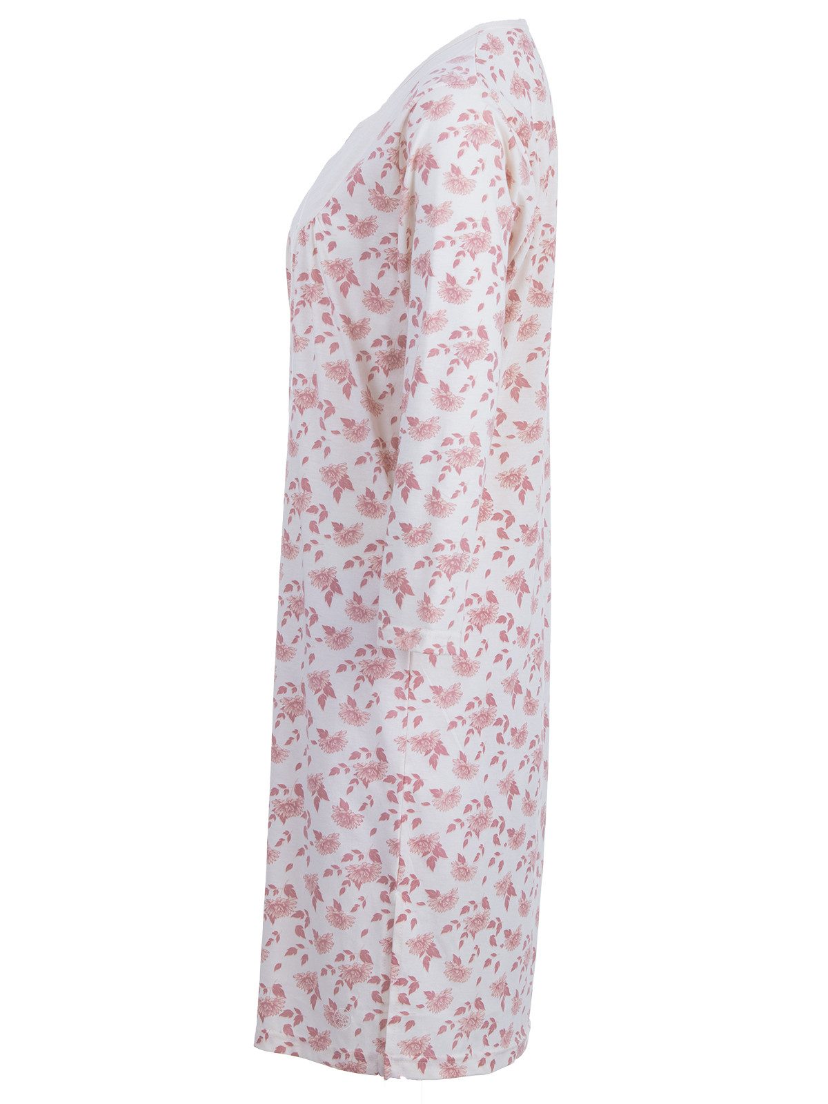 zeitlos Nachthemd Nachthemd Langarm - Romy Chrysantheme günstig online kaufen