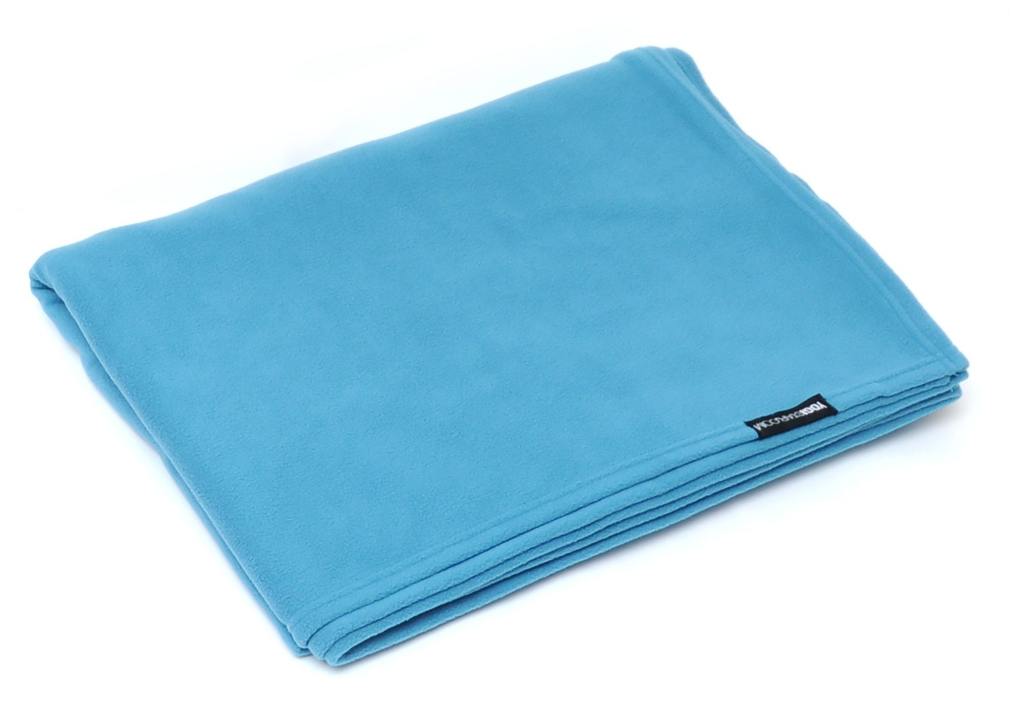 Fleece-Yoga-Decke Kuschelige blau Casual, für Yogistar, Shavasana und Meditation. Tagesdecke Yogadecke
