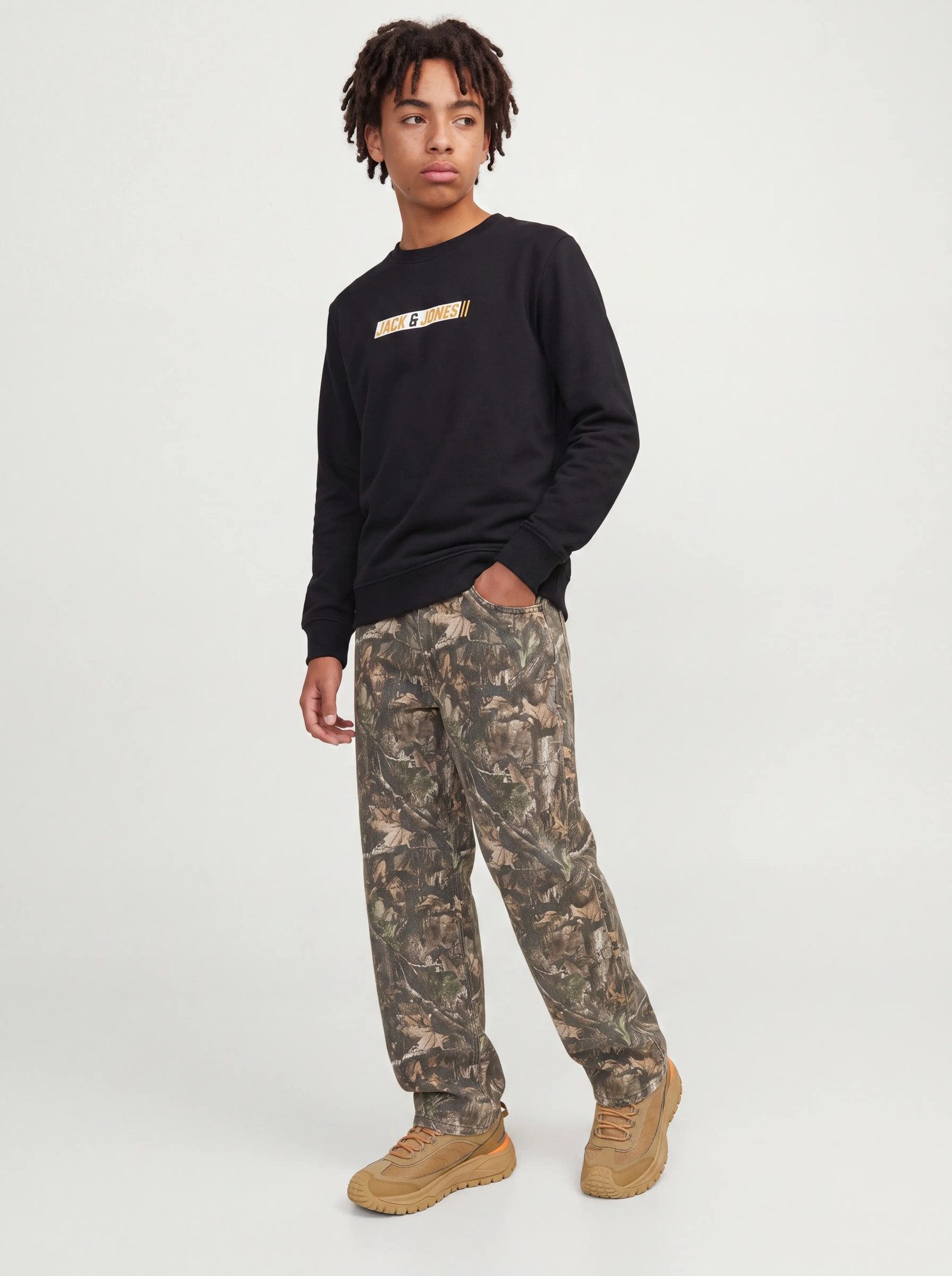 Jack & Jones Junior Sweatshirt Jjmunk Sweat Crew Neck Sn Jnr – Bild 4 von 4
