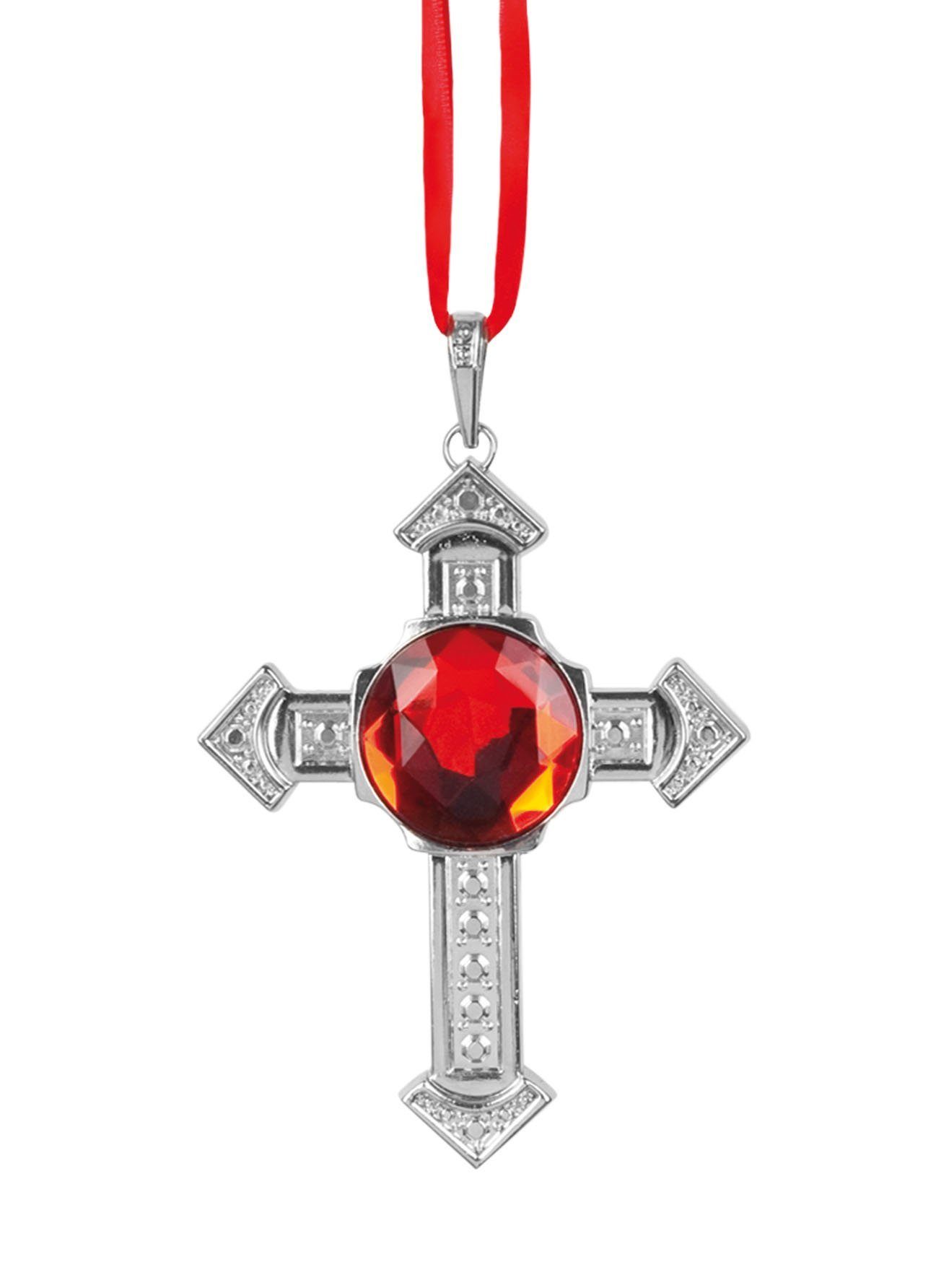 Kostüm Vampir Kette Kreuz