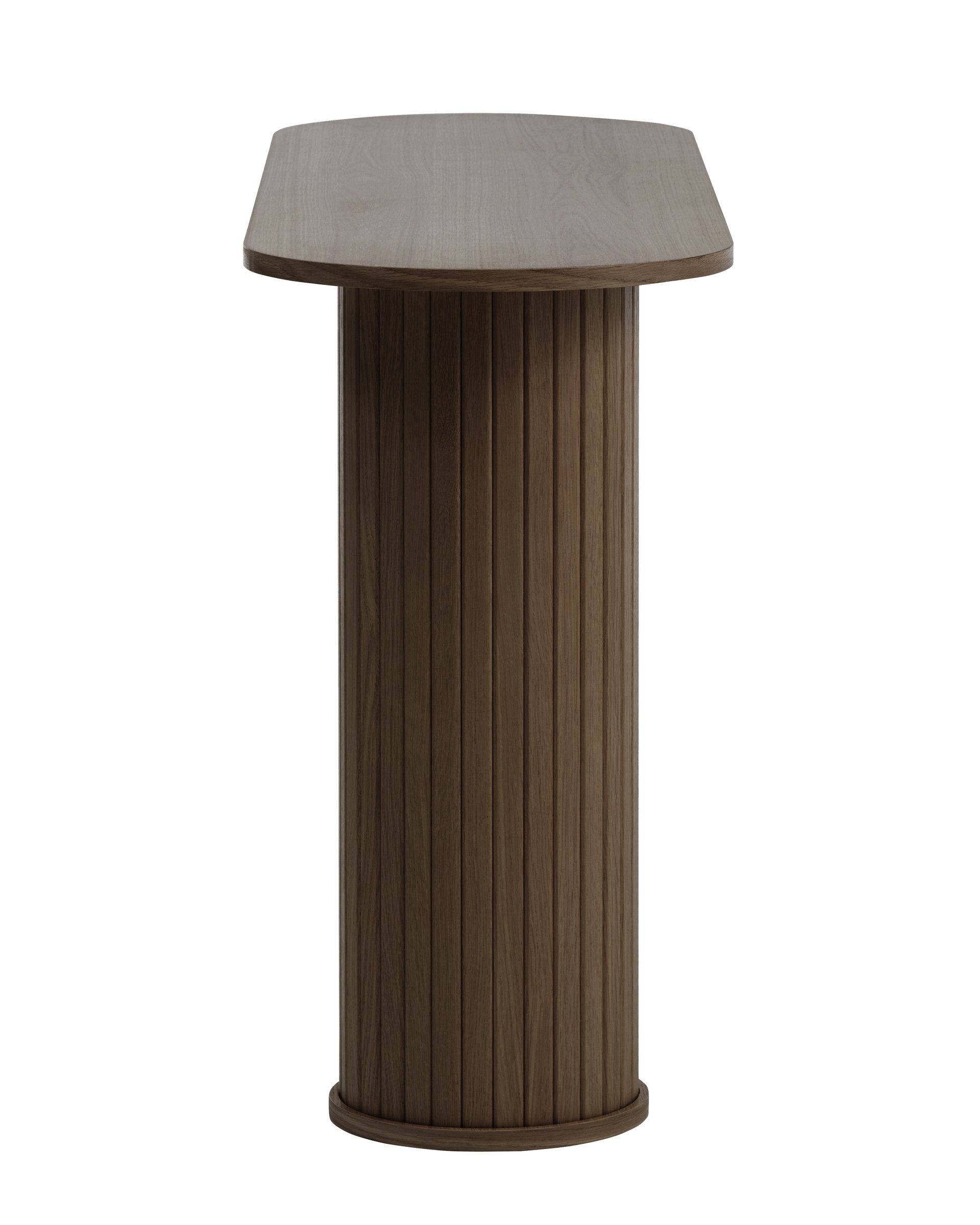 freiraum Konsolentisch NOLA, in Eiche Smoked, MDF furniert - 130x75x40cm (BxHxT)