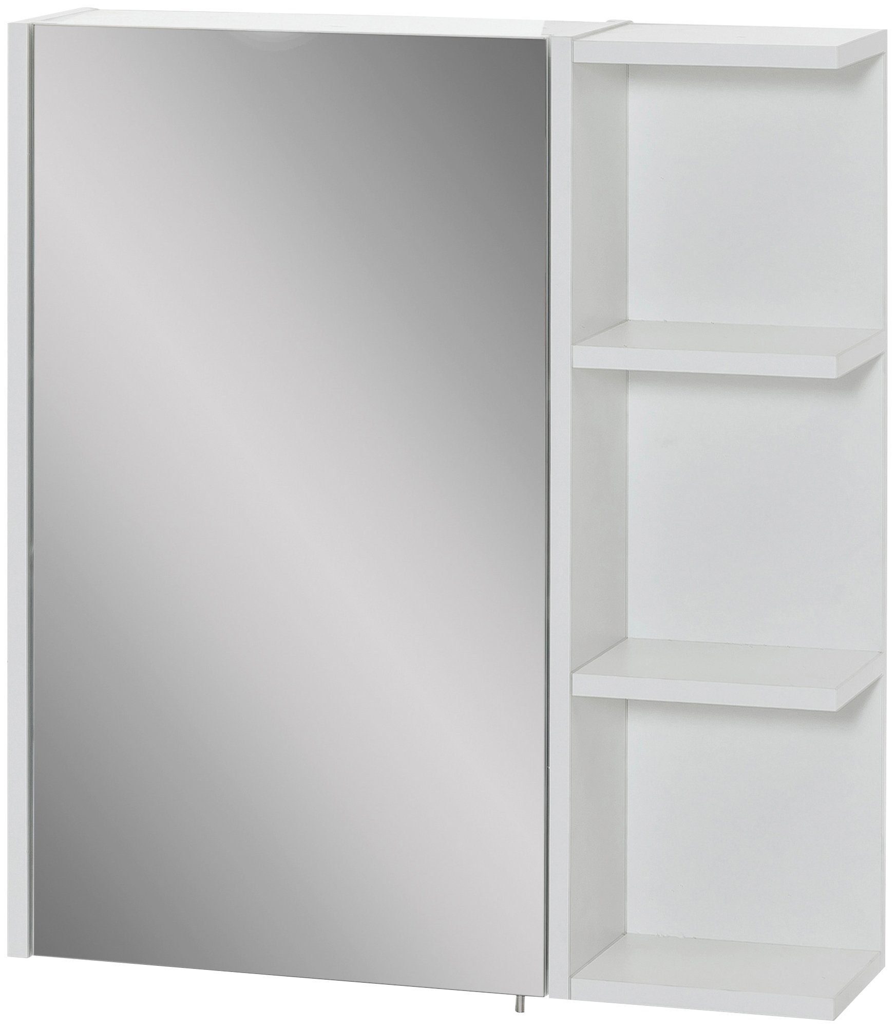 Schildmeyer Spiegelschrank Laif Breite 63 cm, 1-türig, 3 Regalfächer, Soft-Close, Made in Germany | Spiegelschränke