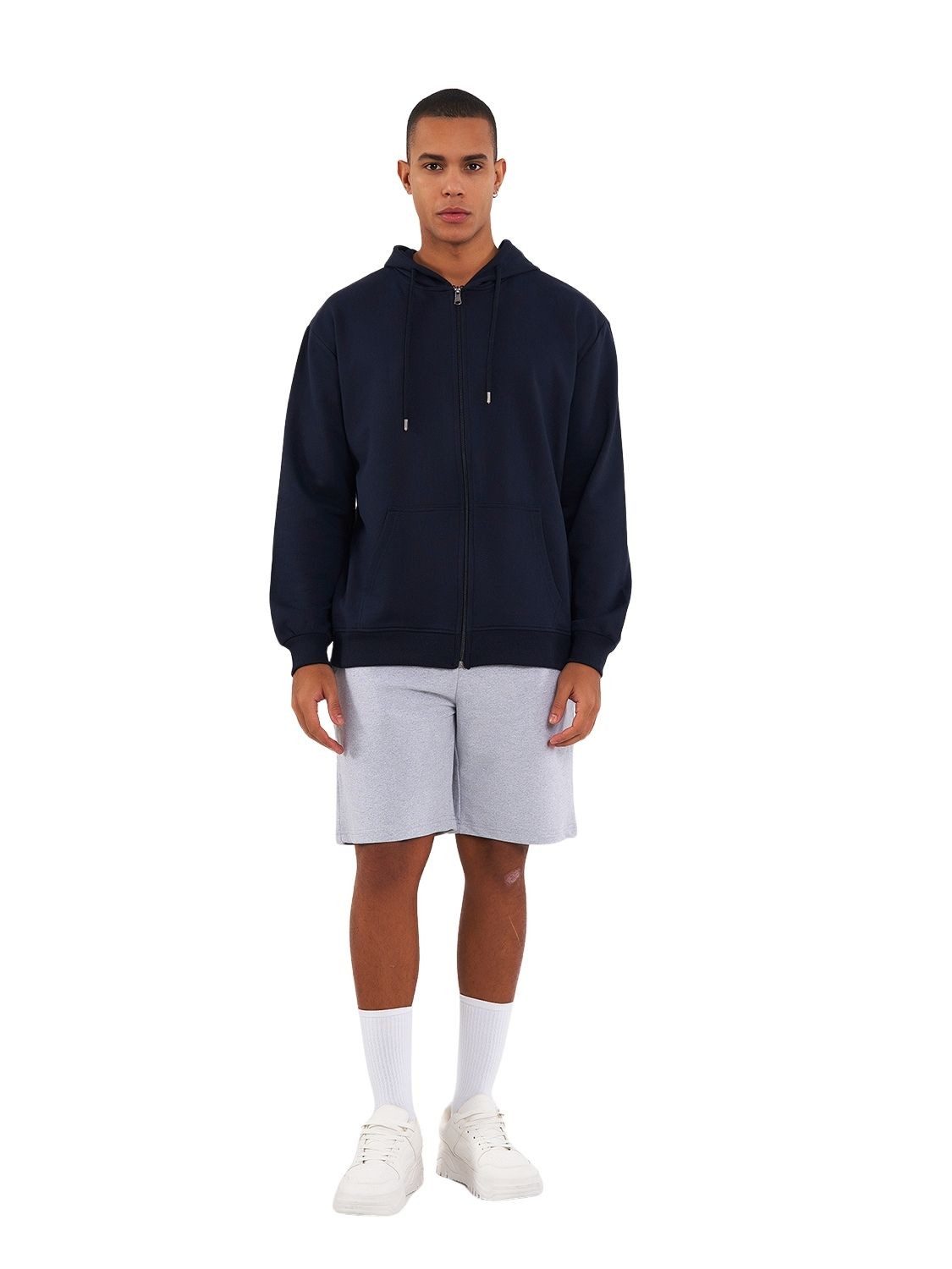 COMEOR Kapuzensweatjacke Herren Zip-Hoodie Kapuzenjacke Sweatshirt mit Reißverschluss
