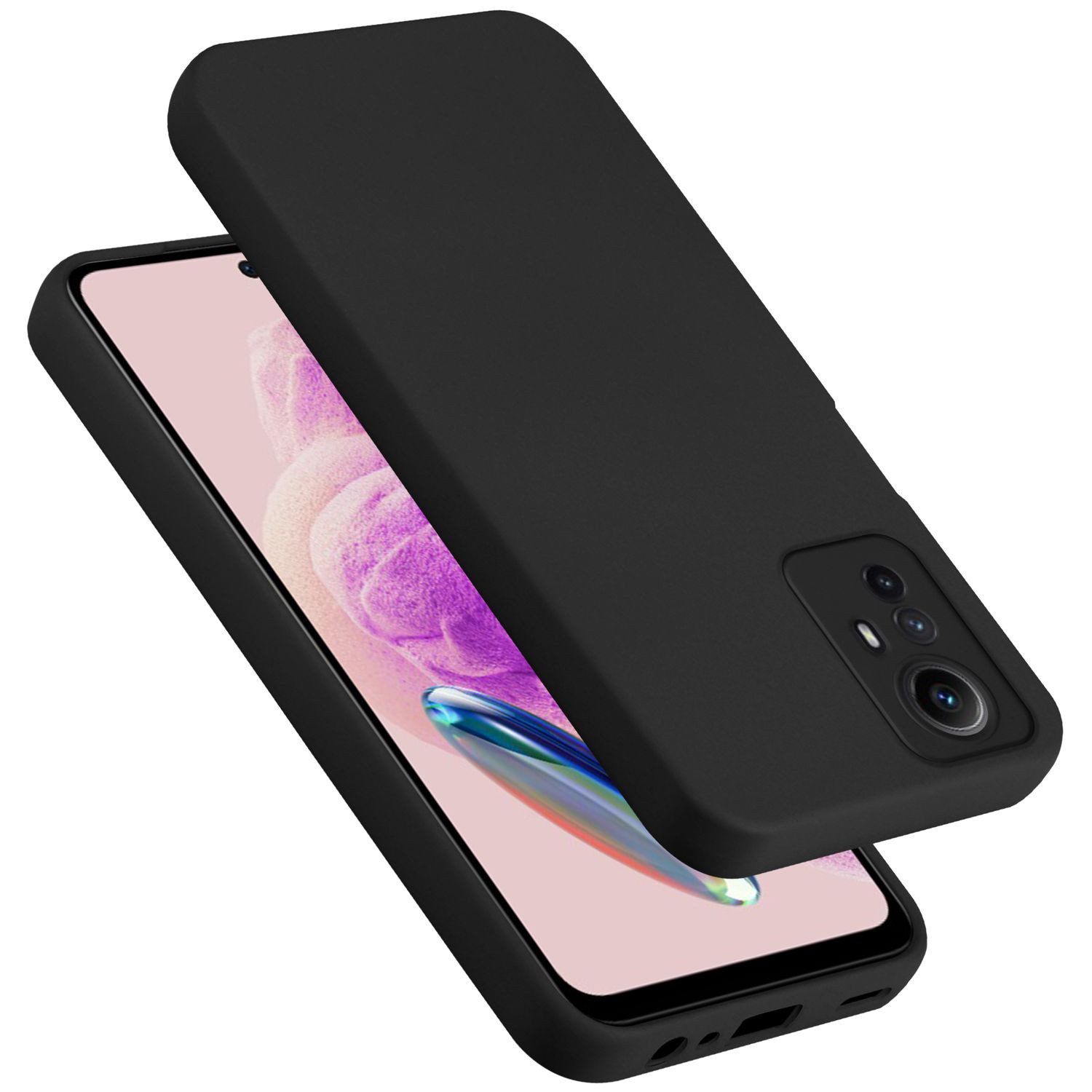 Cadorabo Handyhülle für Redmi Note 12S Hülle Redmi Note 12S, Flexible Hülle TPU Silikon Schutzhülle Back Cover Case