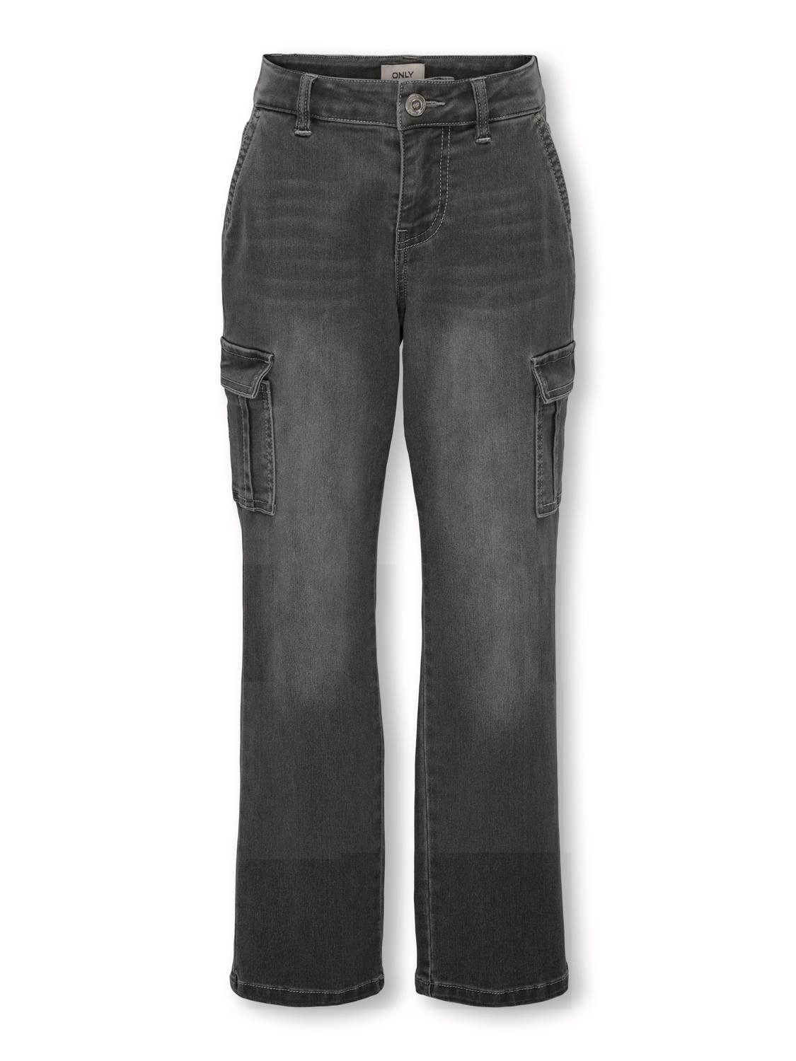 KIDS ONLY Cargojeans KOGSAFARI MISSOURI HW STR CARGO BJ312