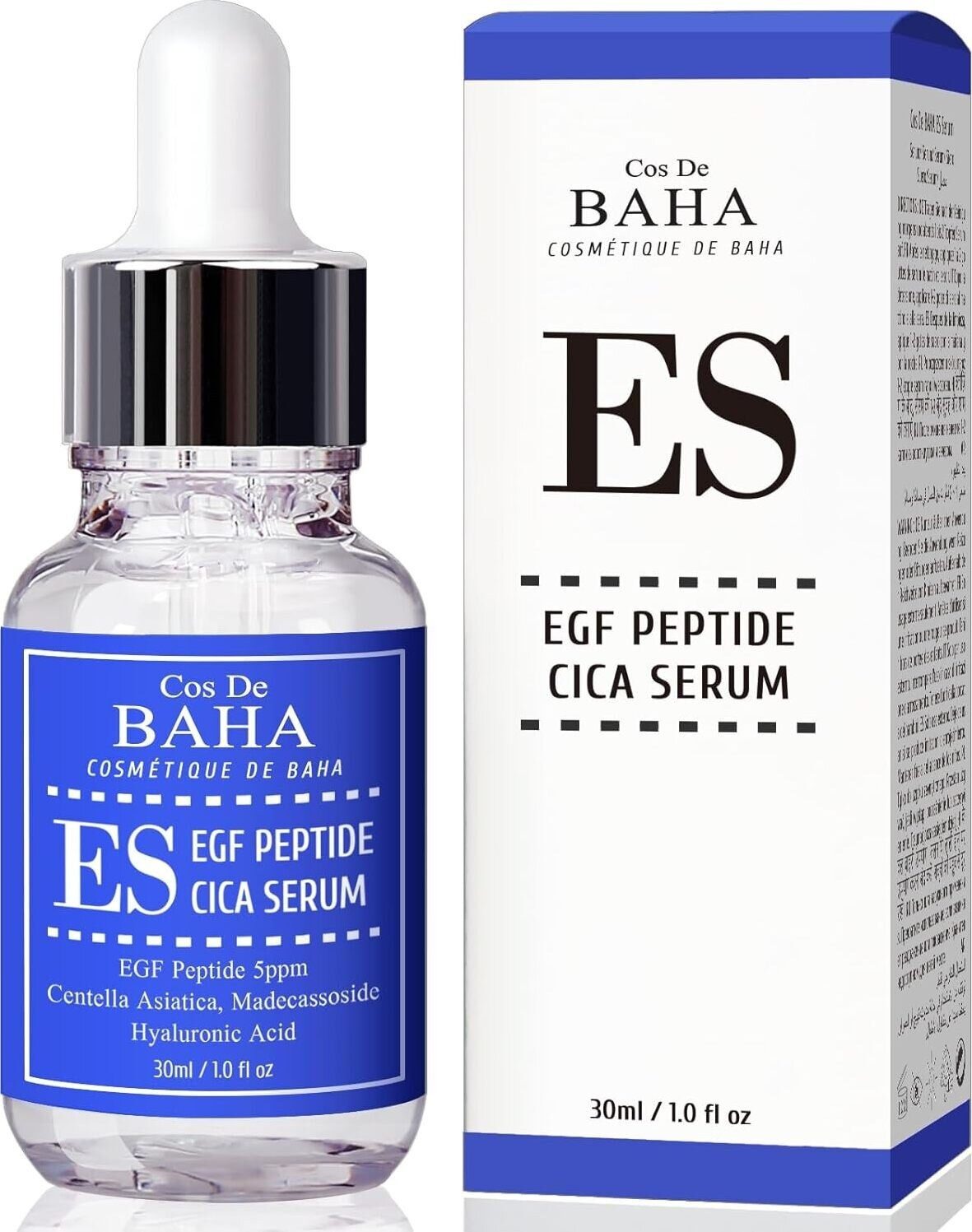 Cos de BAHA Gesichtsserum Cos De BAHA - EGF-Peptid-Cica-Serum (ES)