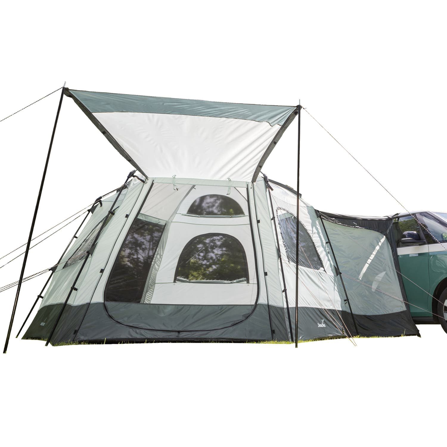 Buszelt Pitea Dome Vorzelt für Auto, CUV, Bus, Minivan, Kuppelzelt