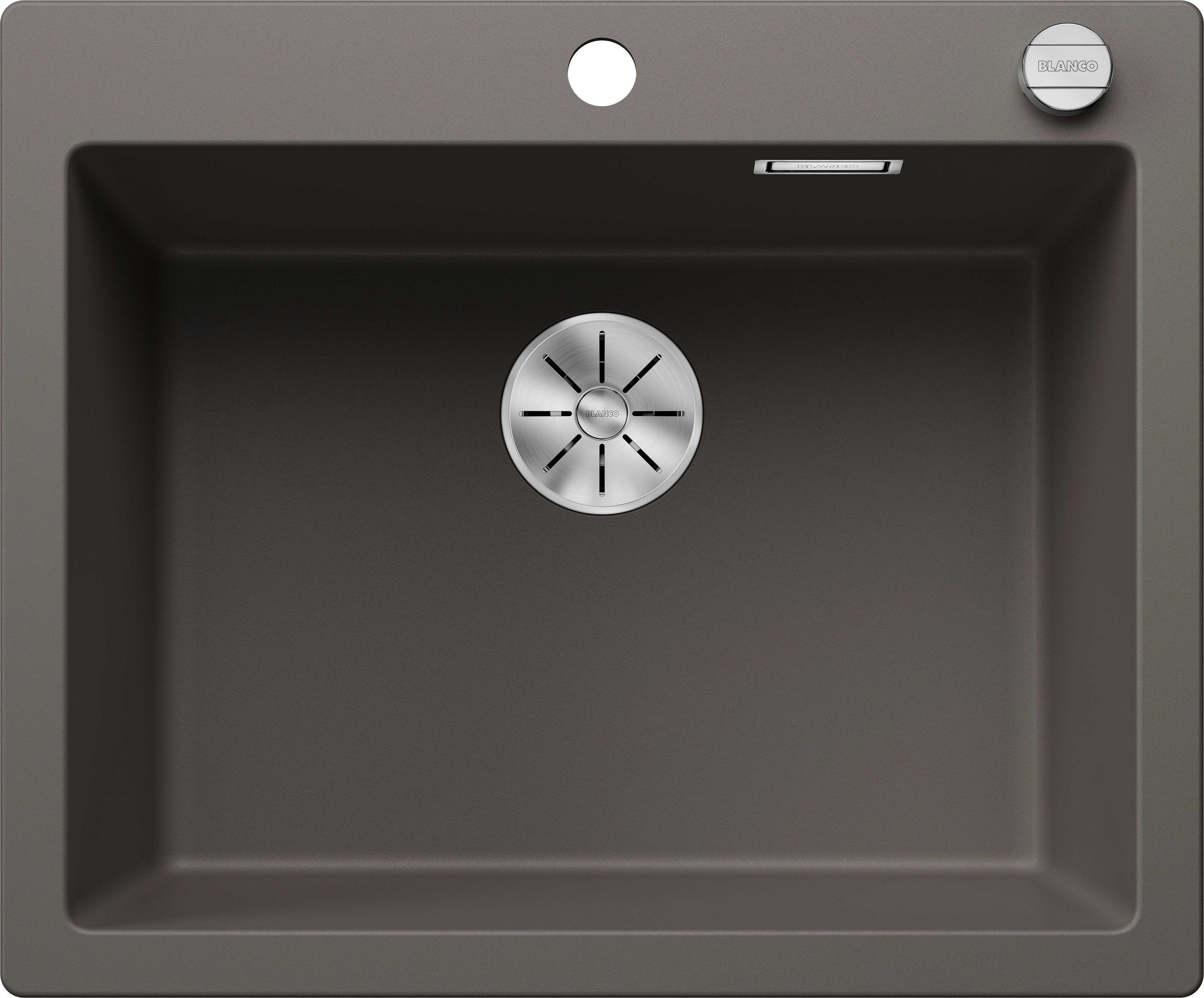 Einbauspüle PLEON 6 Einbauspüle SILGRANIT vulkangrau ab 60 cm Excenter